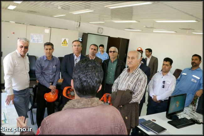 گزارش تصویری/ بازدید مدیران ارشد بهداشت و درمان صنعت نفت فارس و هرمزگان از منطقه عملیاتی پارسیان 14