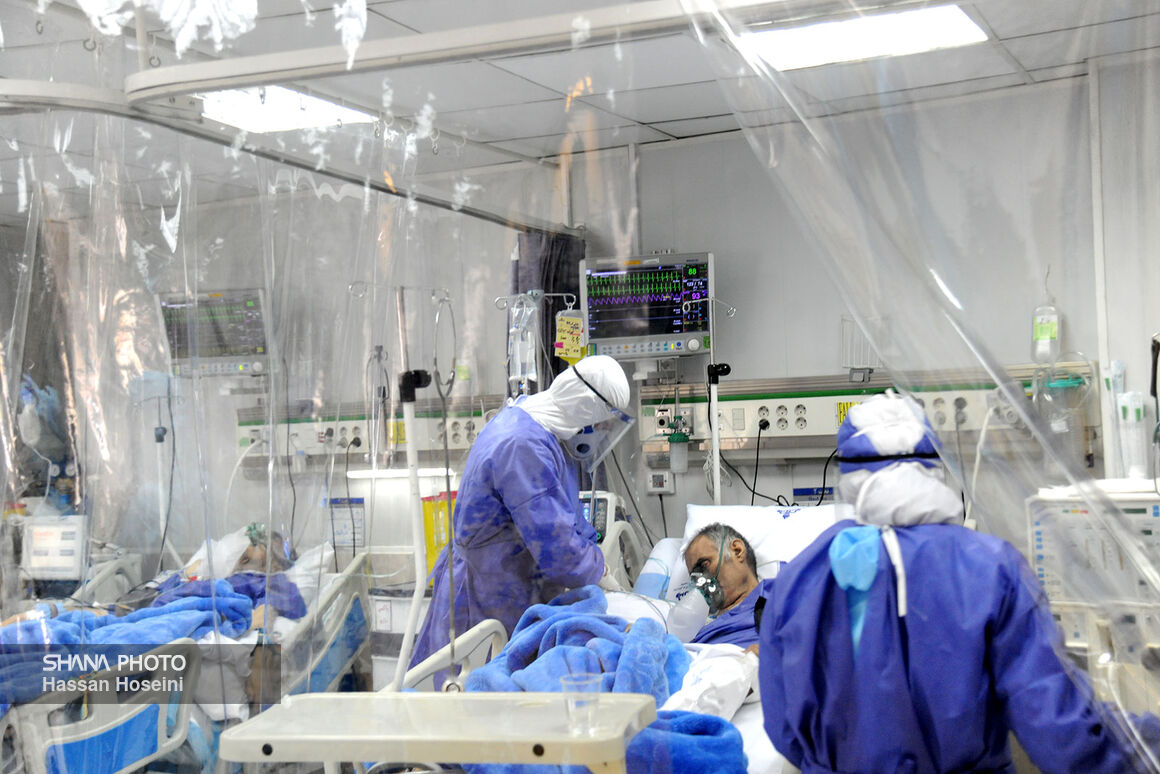 تلاش‌های جهادگران عرصه سلامت در بیمارستان نفت تهران 1