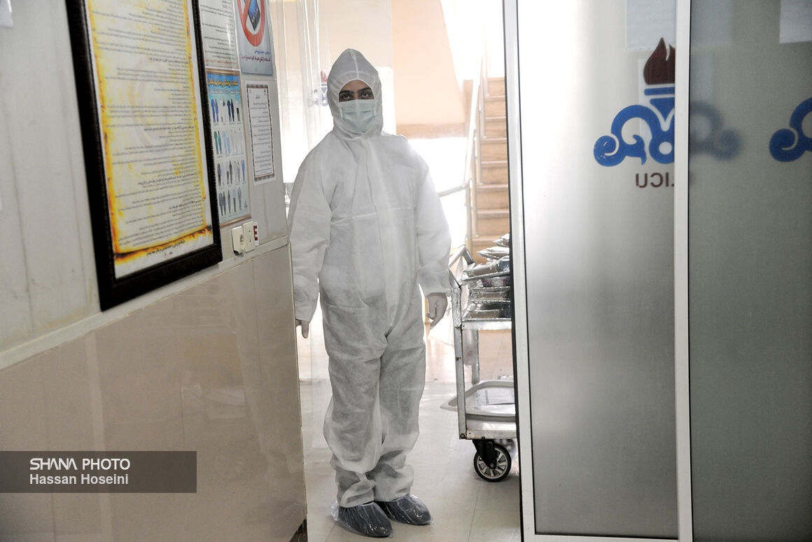 تلاش‌های جهادگران عرصه سلامت در بیمارستان نفت تهران 2