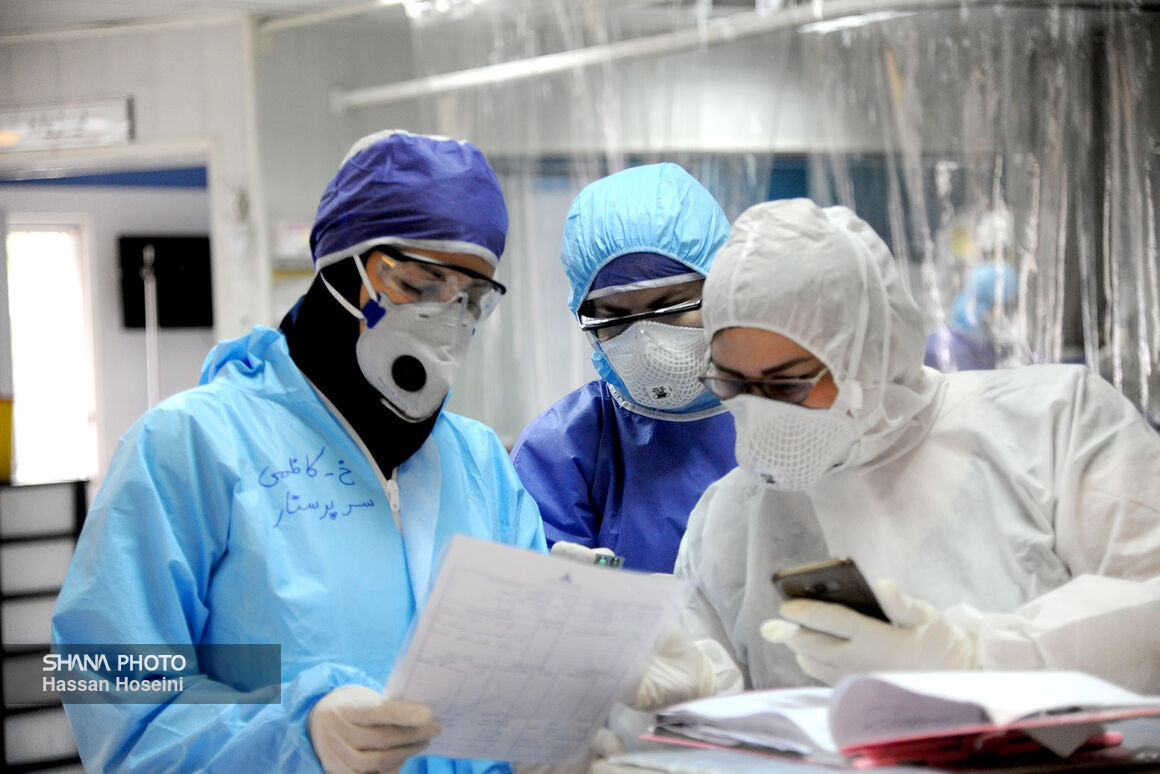 تلاش‌های جهادگران عرصه سلامت در بیمارستان نفت تهران 12