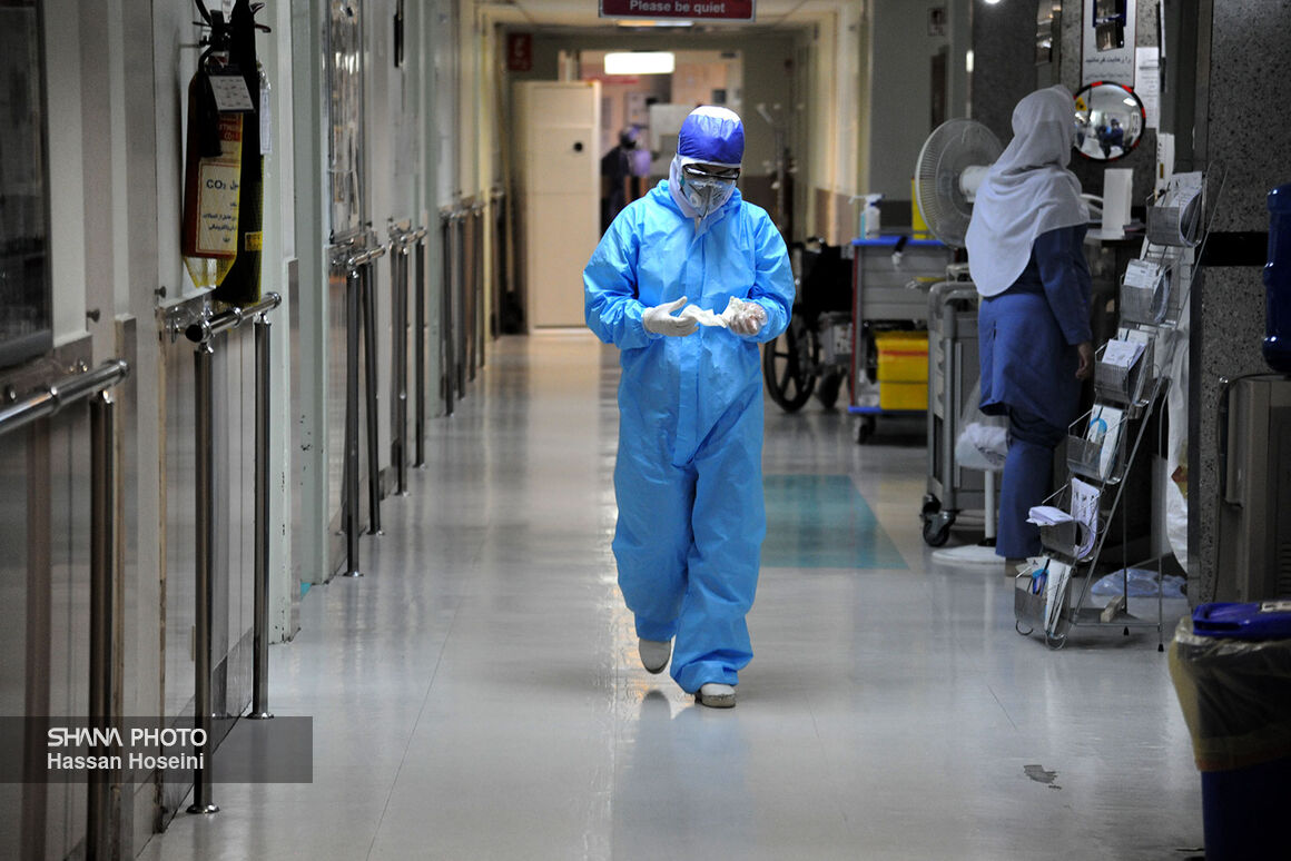 تلاش‌های جهادگران عرصه سلامت در بیمارستان نفت تهران 13