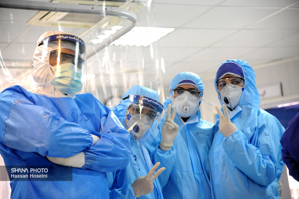 تلاش‌های جهادگران عرصه سلامت در بیمارستان نفت تهران 16