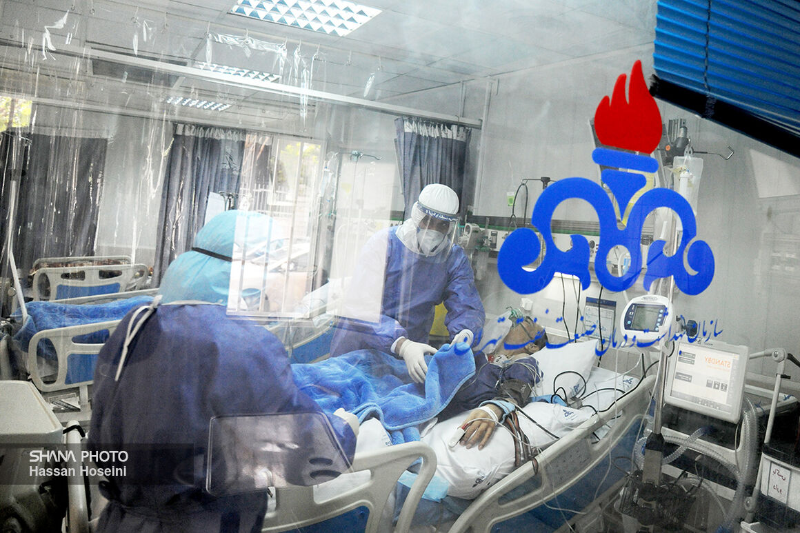 تلاش‌های جهادگران عرصه سلامت در بیمارستان نفت تهران 19
