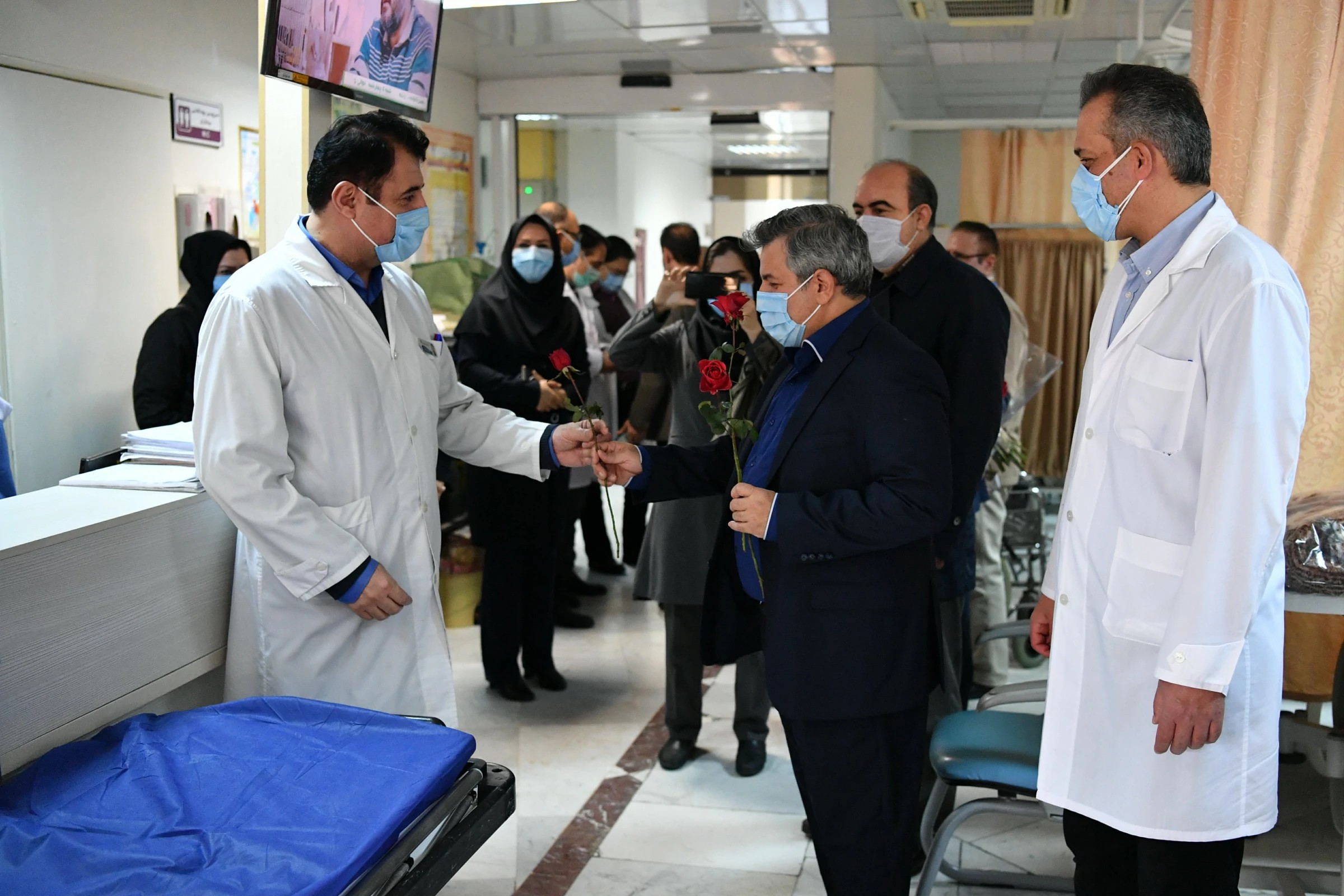 گزارش تصویری بیمارستان نفت تهران روز پرستار  2