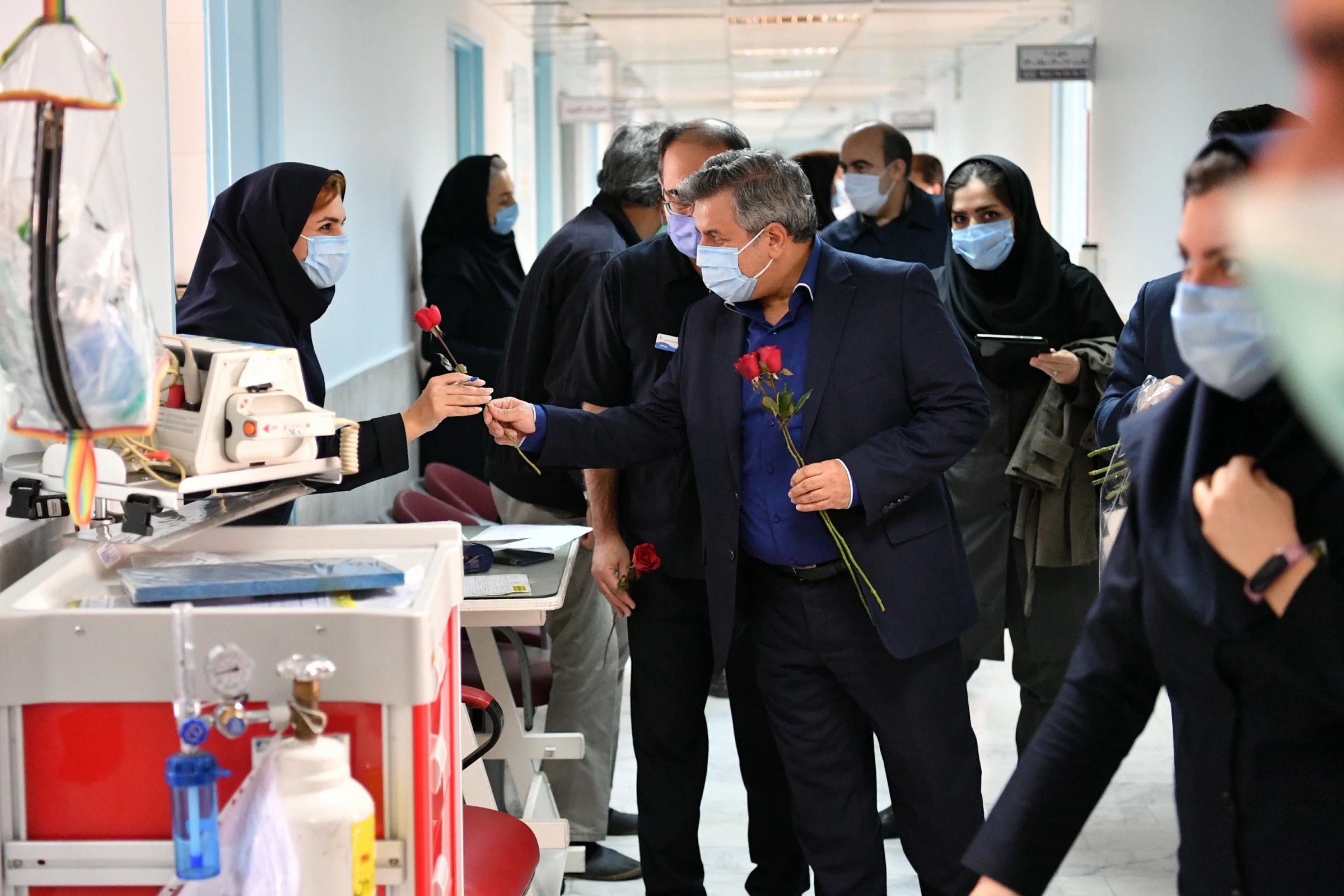 گزارش تصویری بیمارستان نفت تهران روز پرستار  7