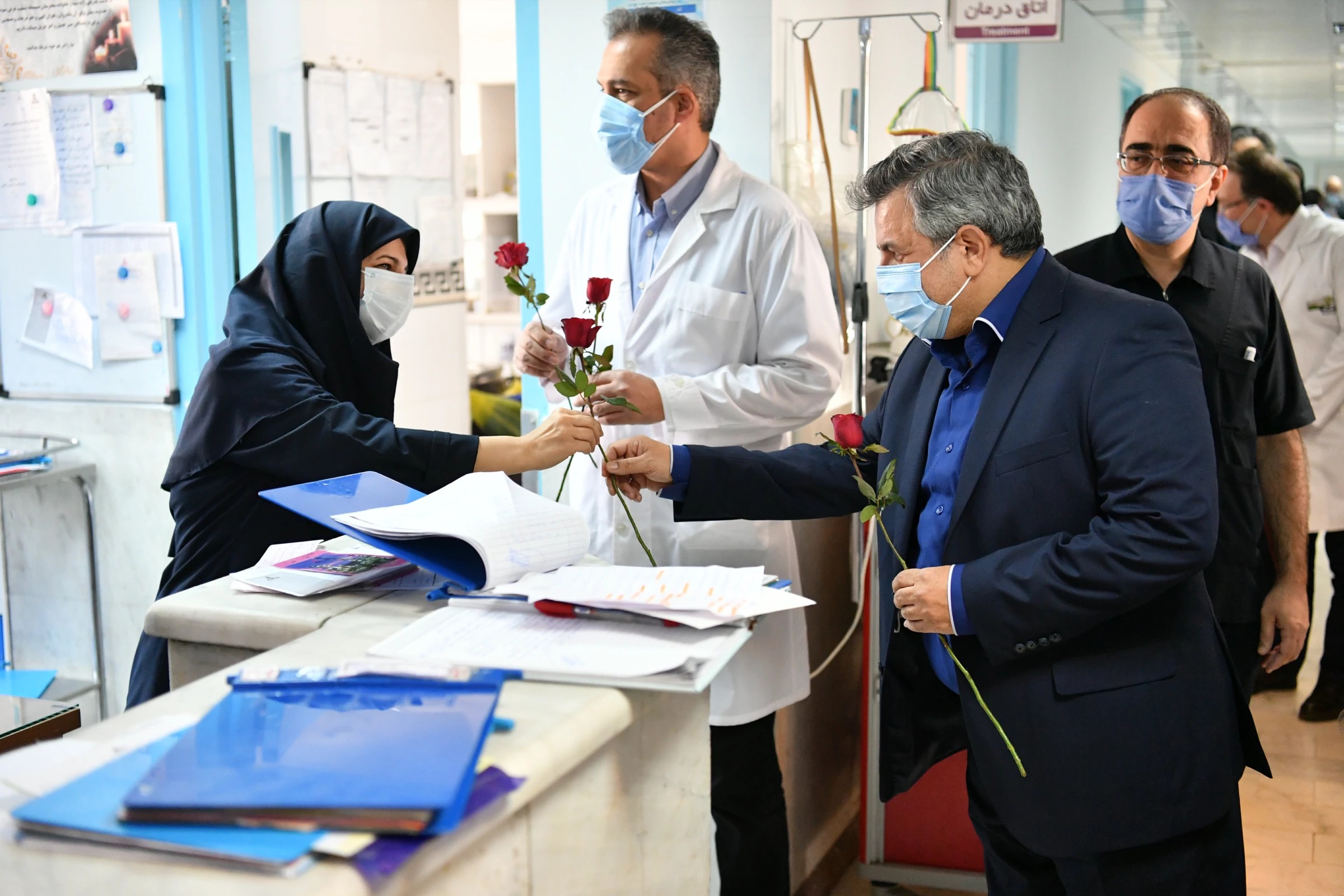 گزارش تصویری بیمارستان نفت تهران روز پرستار  8