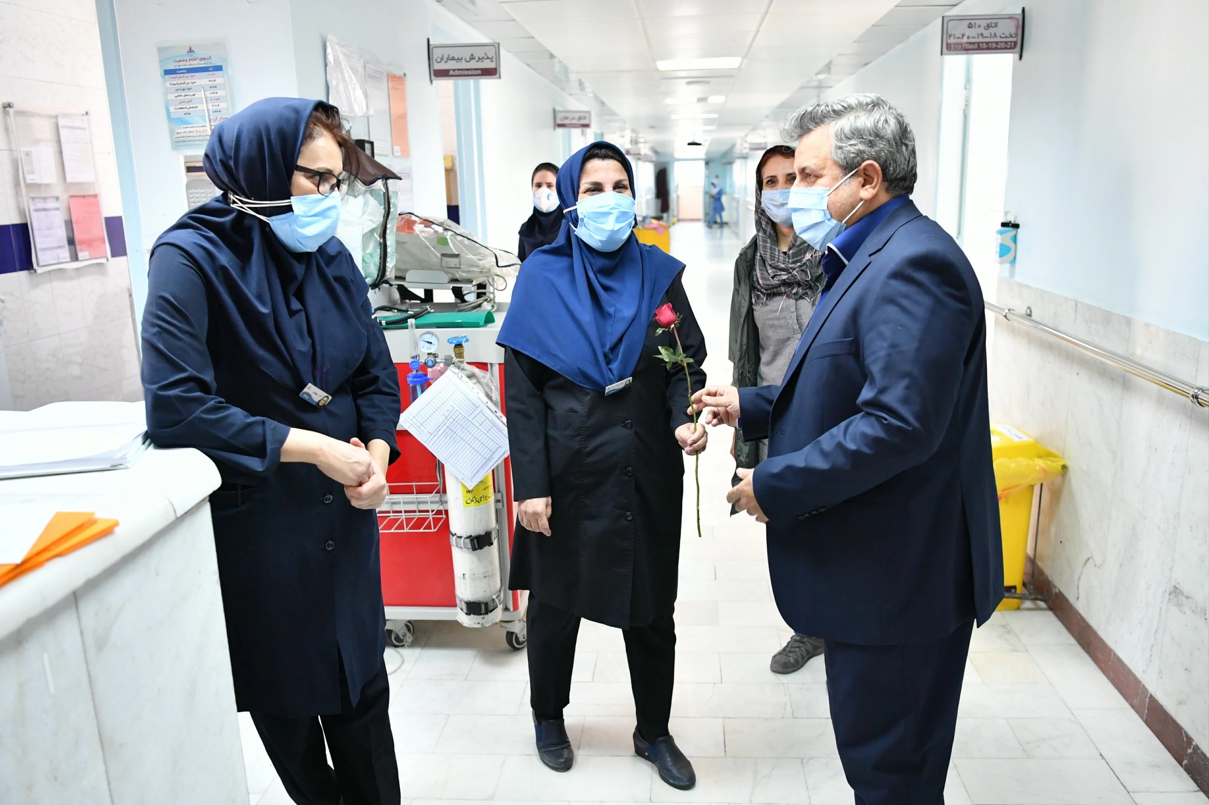 گزارش تصویری بیمارستان نفت تهران روز پرستار  9