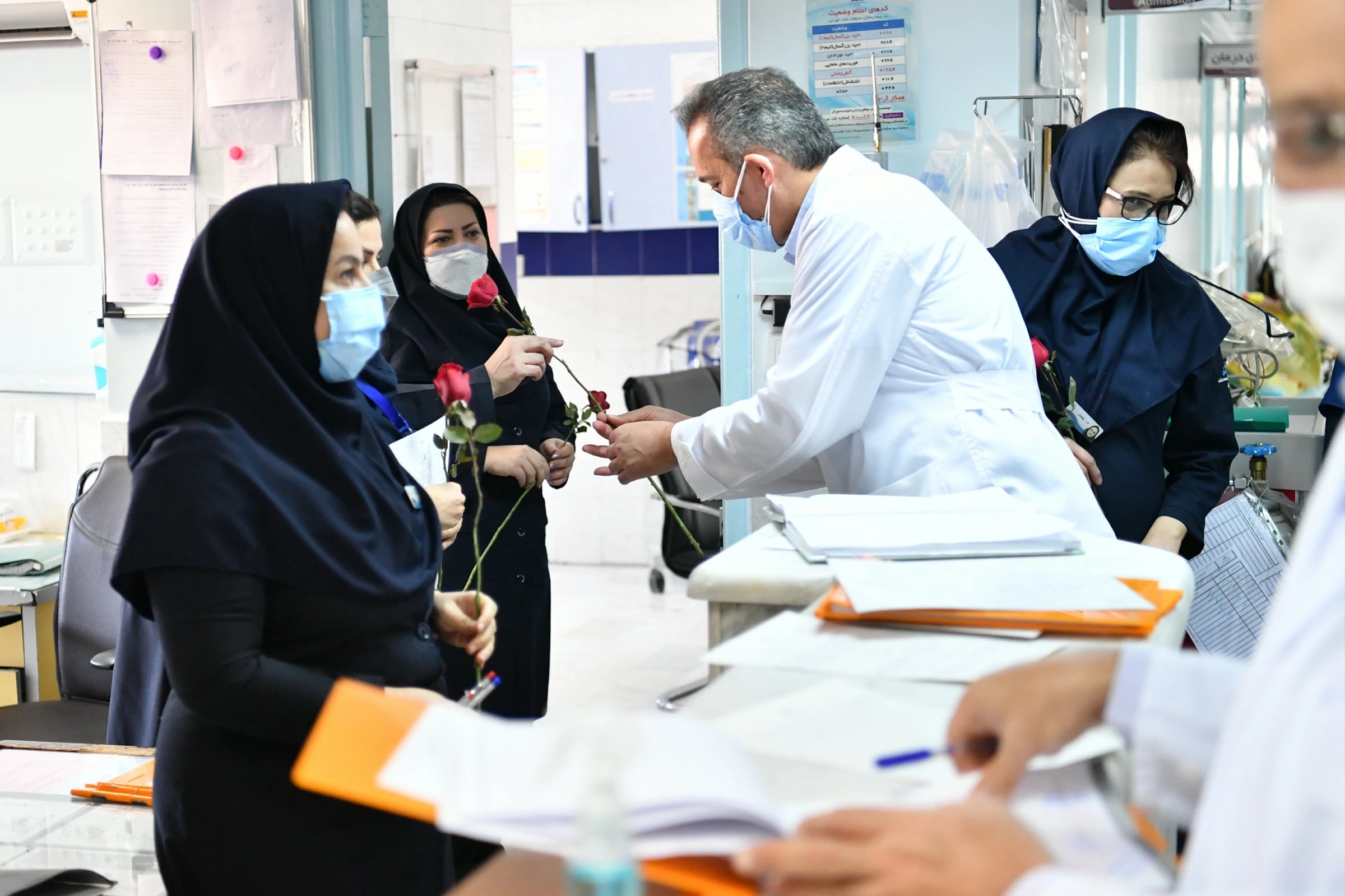 گزارش تصویری بیمارستان نفت تهران روز پرستار  10