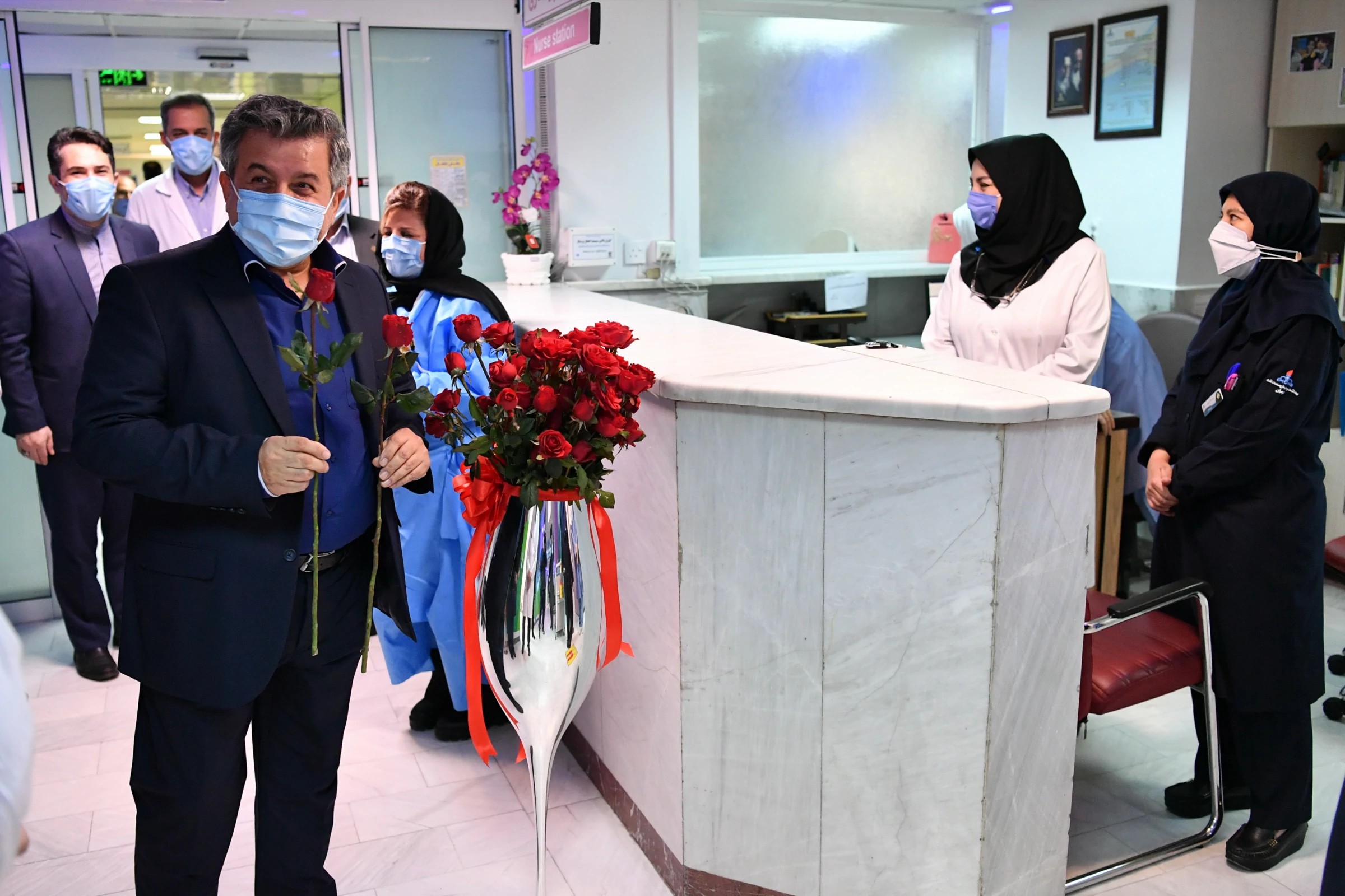 گزارش تصویری بیمارستان نفت تهران روز پرستار  15