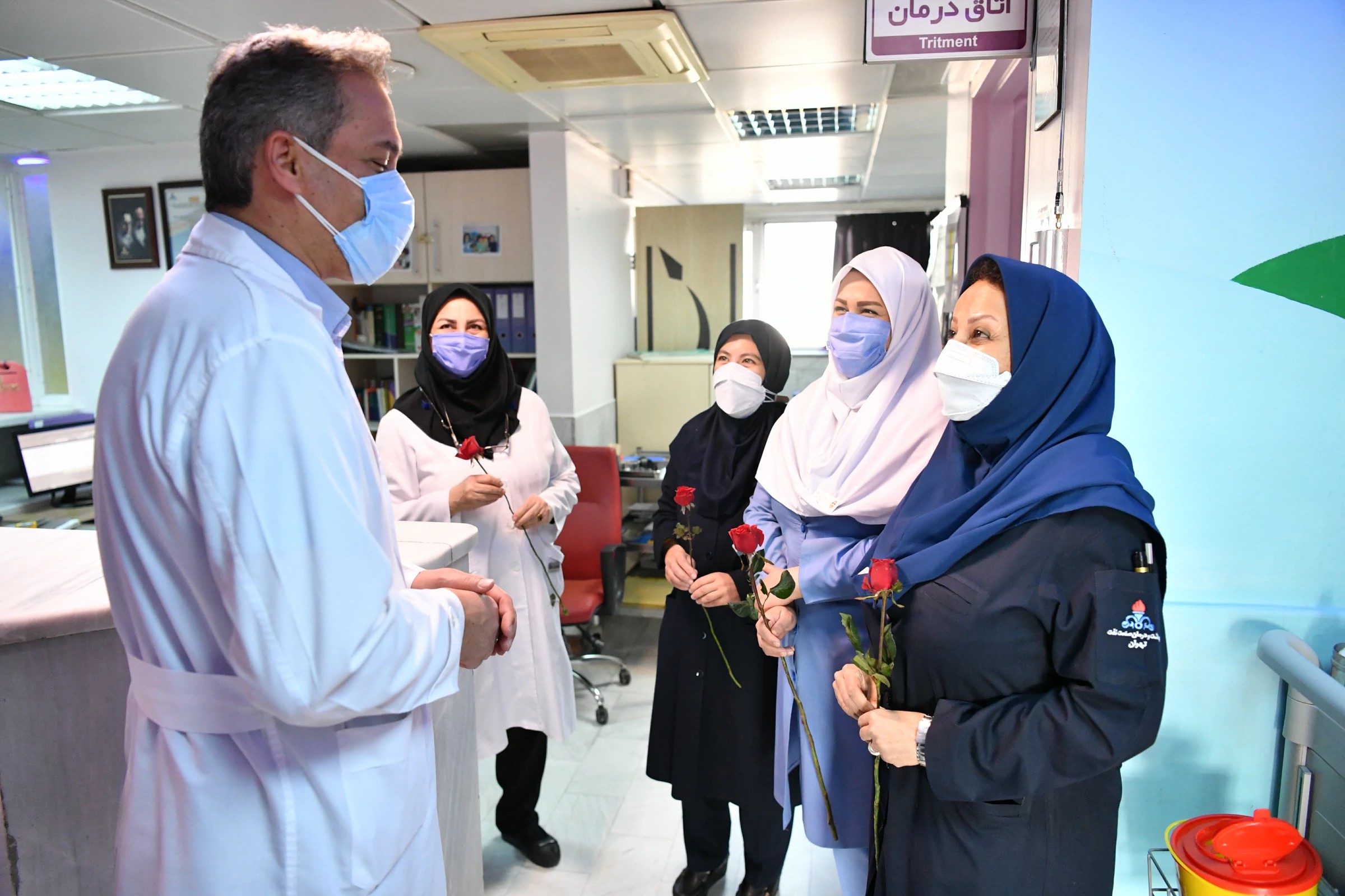 گزارش تصویری بیمارستان نفت تهران روز پرستار  17