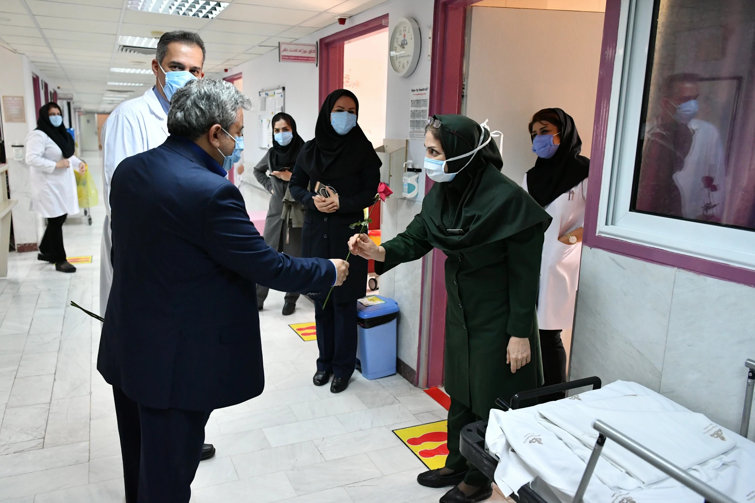 گزارش تصویری بیمارستان نفت تهران روز پرستار  19