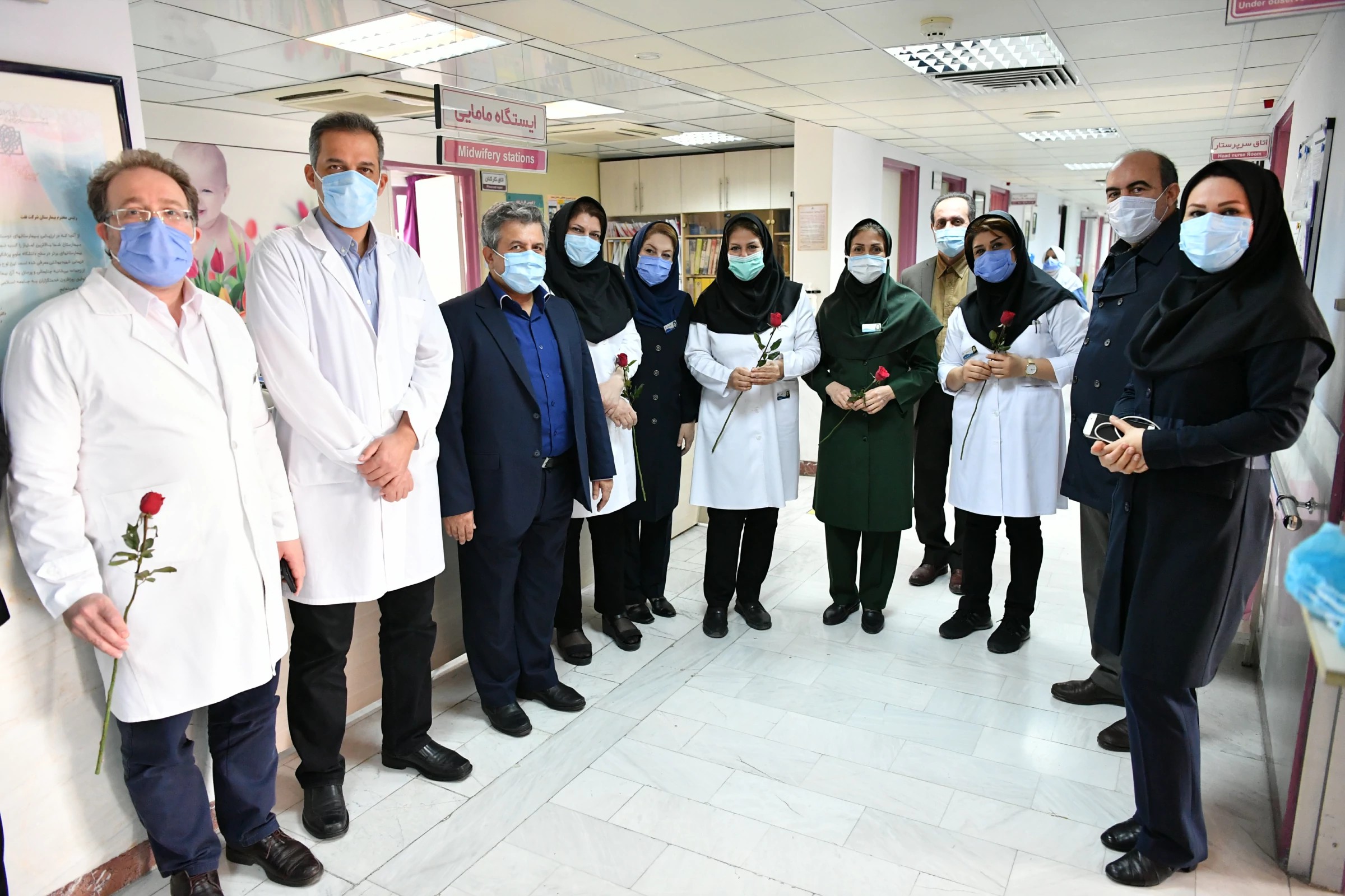 گزارش تصویری بیمارستان نفت تهران روز پرستار  21