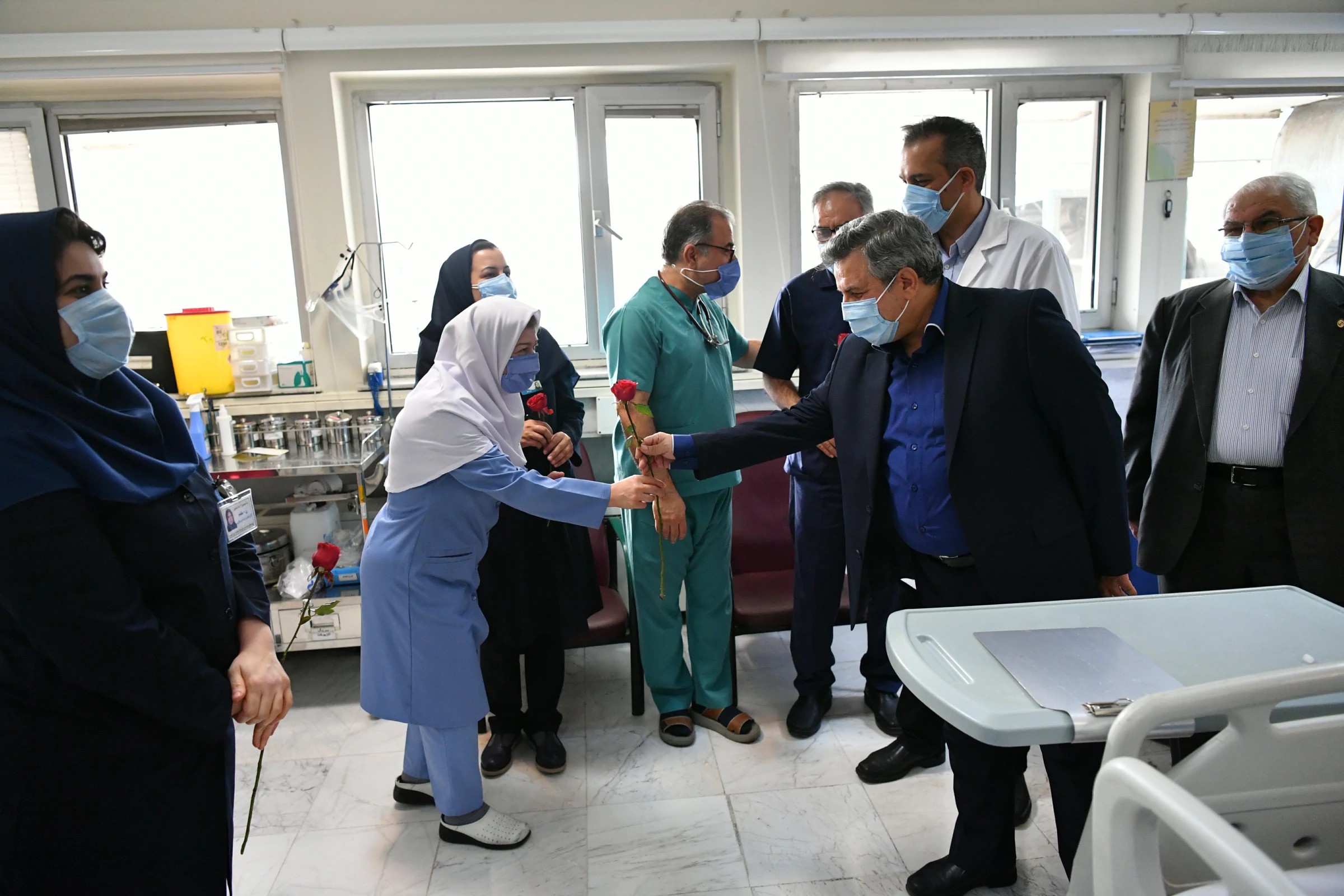 گزارش تصویری بیمارستان نفت تهران روز پرستار  24