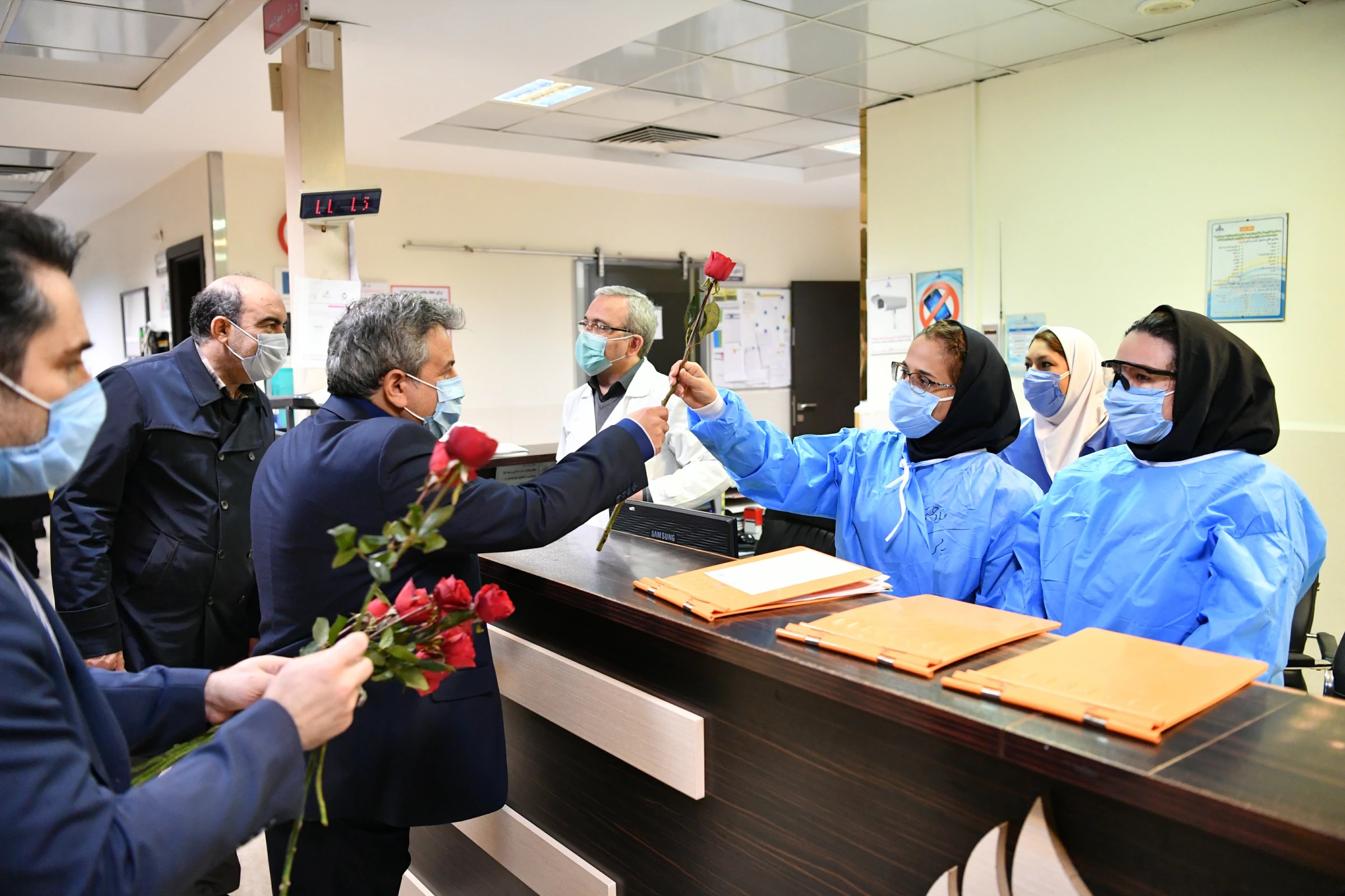 گزارش تصویری بیمارستان نفت تهران روز پرستار  36