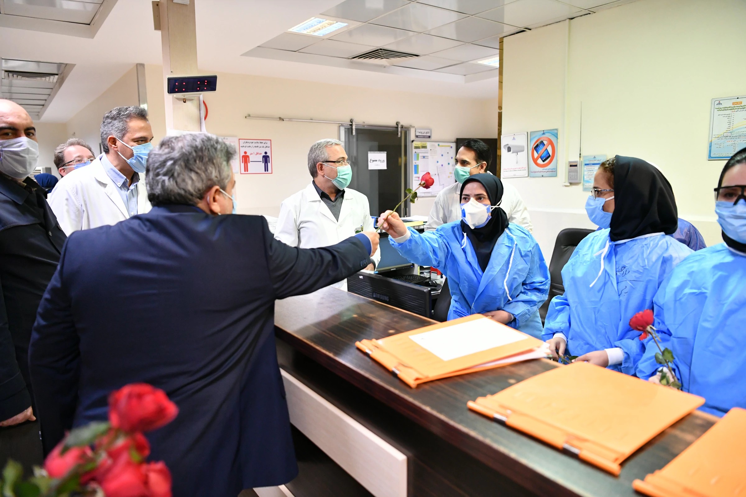 گزارش تصویری بیمارستان نفت تهران روز پرستار  37