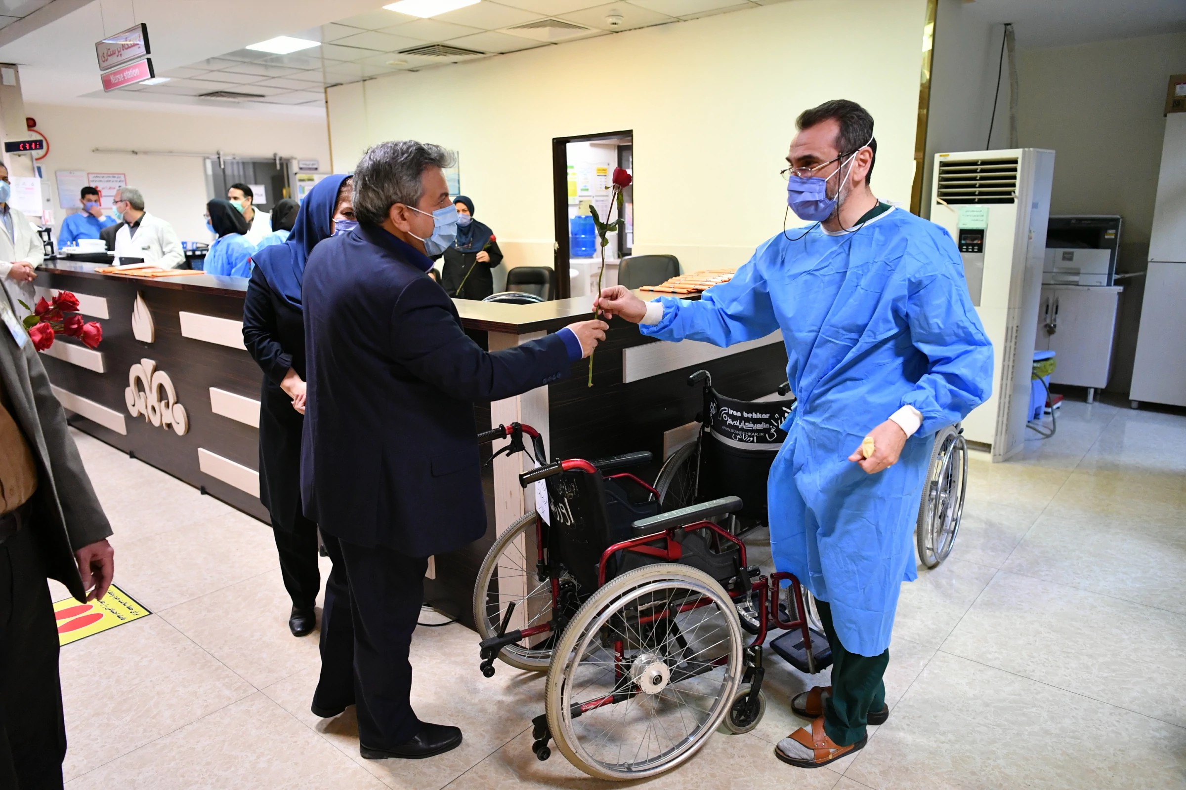 گزارش تصویری بیمارستان نفت تهران روز پرستار  38