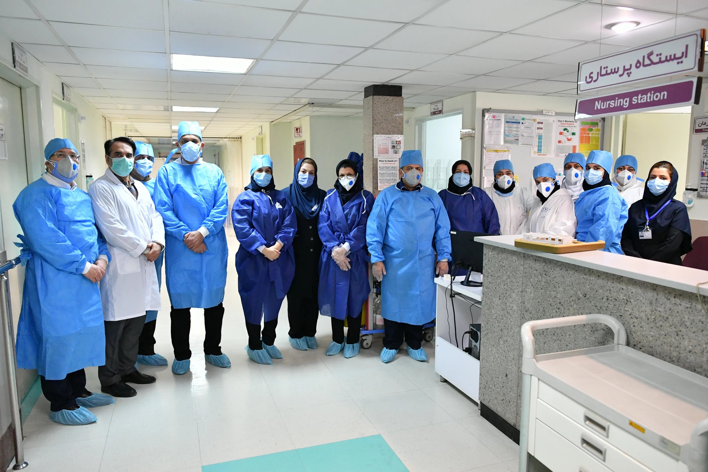 گزارش تصویری بیمارستان نفت تهران روز پرستار  43