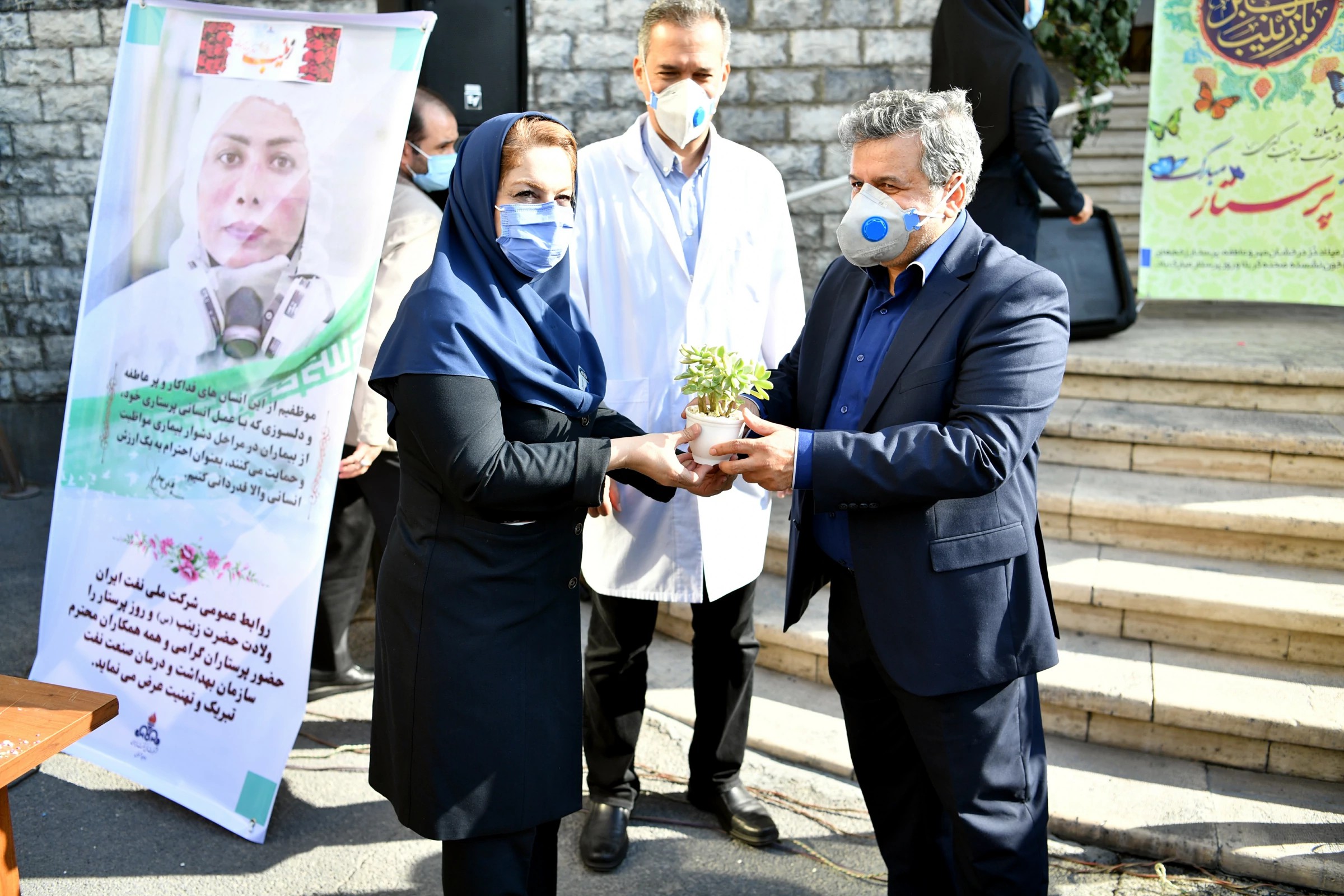 گزارش تصویری بیمارستان نفت تهران روز پرستار  62