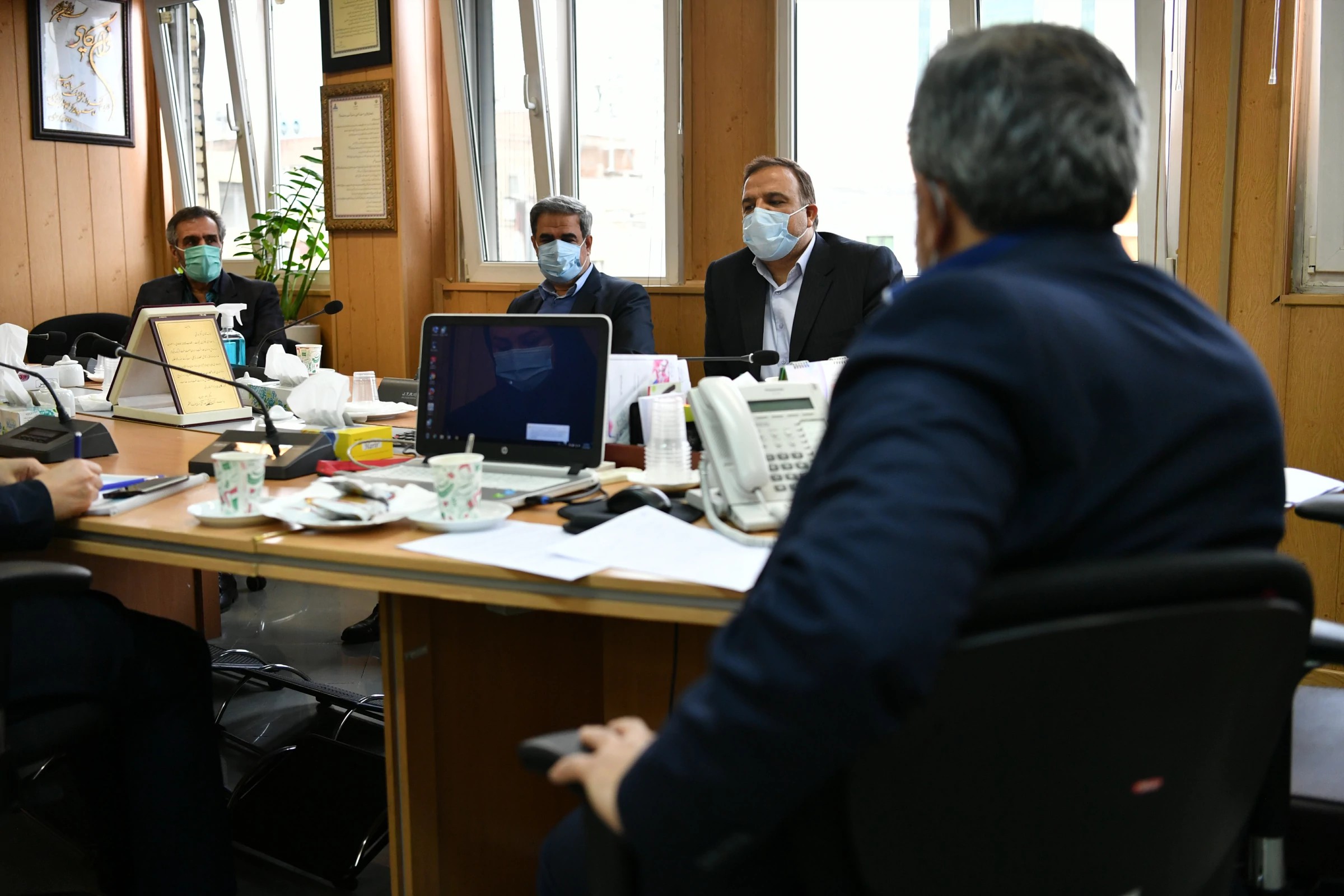 جلسه مدیرعامل با رئیس روابط عمومی شرکت ملی نفت 2