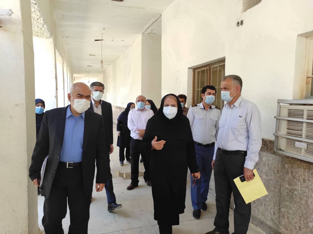 بازدید سرپرست عملیات سازمان بهداشت و درمان 1