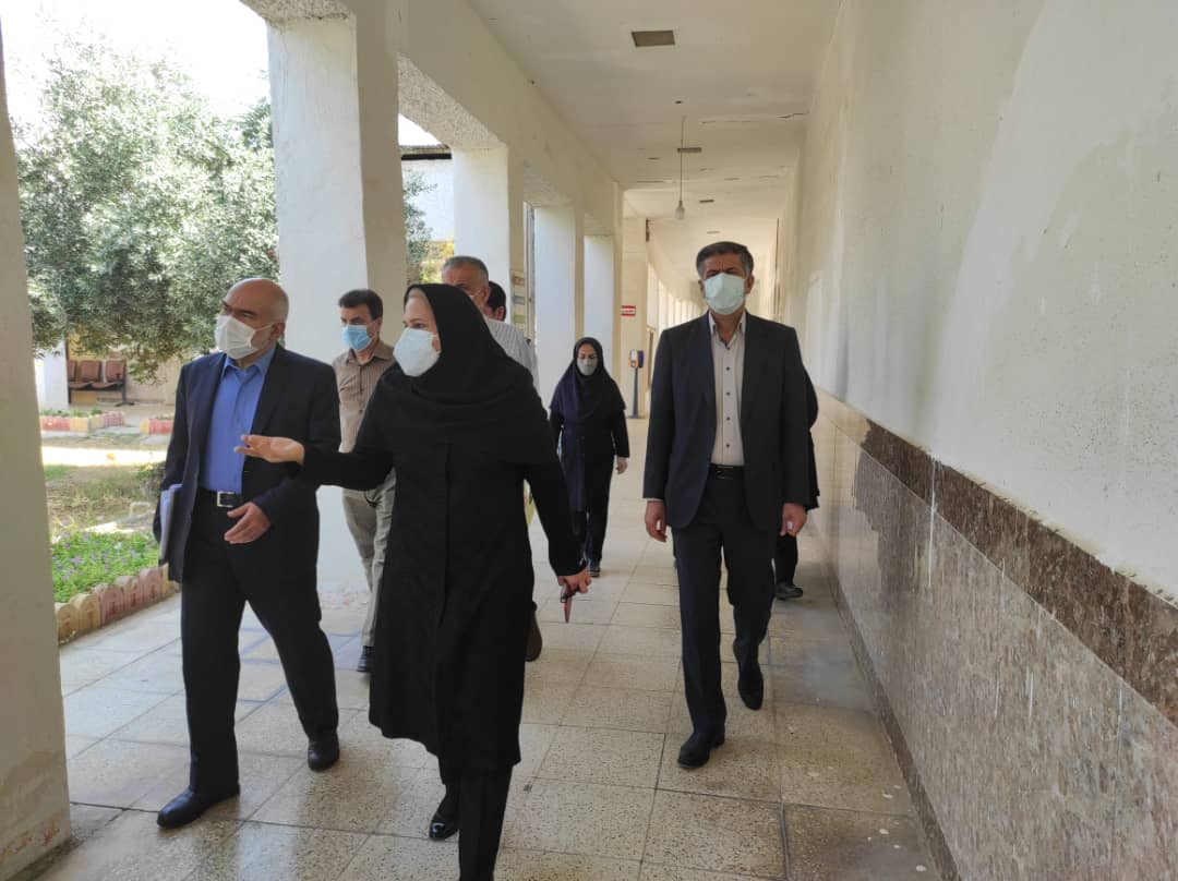 بازدید سرپرست عملیات سازمان بهداشت و درمان 3