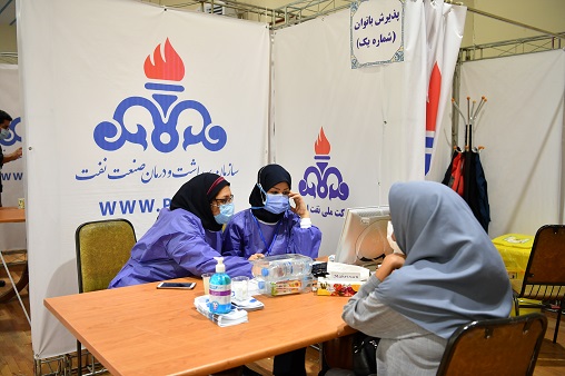 مرکز واکسیناسیون در تهرانسر  19