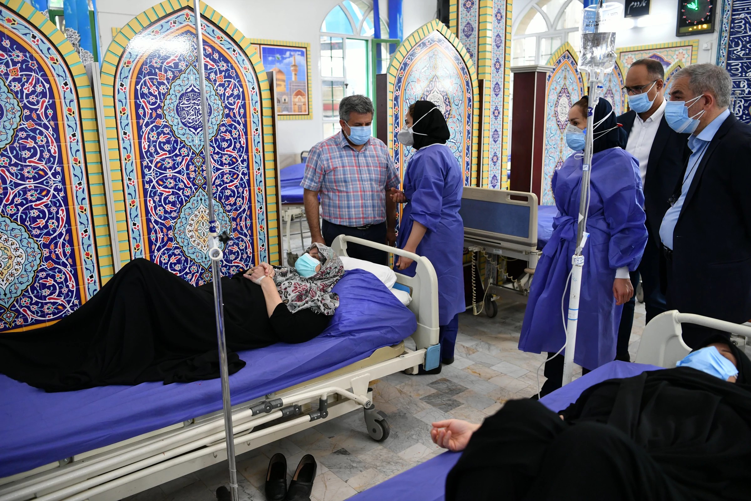 گزارش تصویری بازدید هیات مدیره از بیمارستان 3