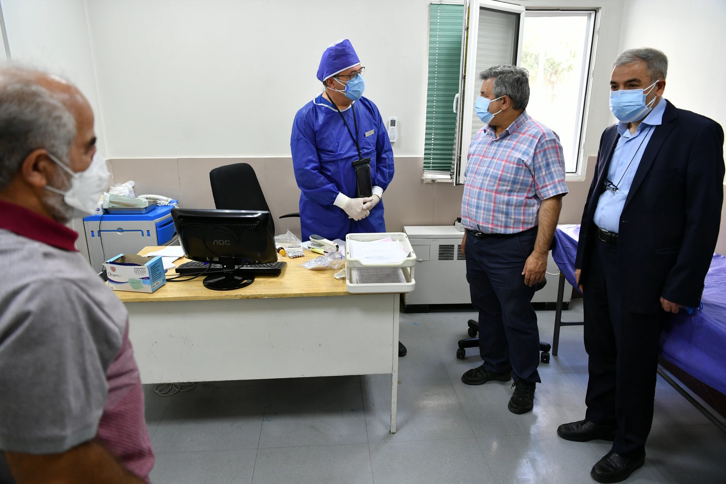 گزارش تصویری بازدید هیات مدیره از بیمارستان 7