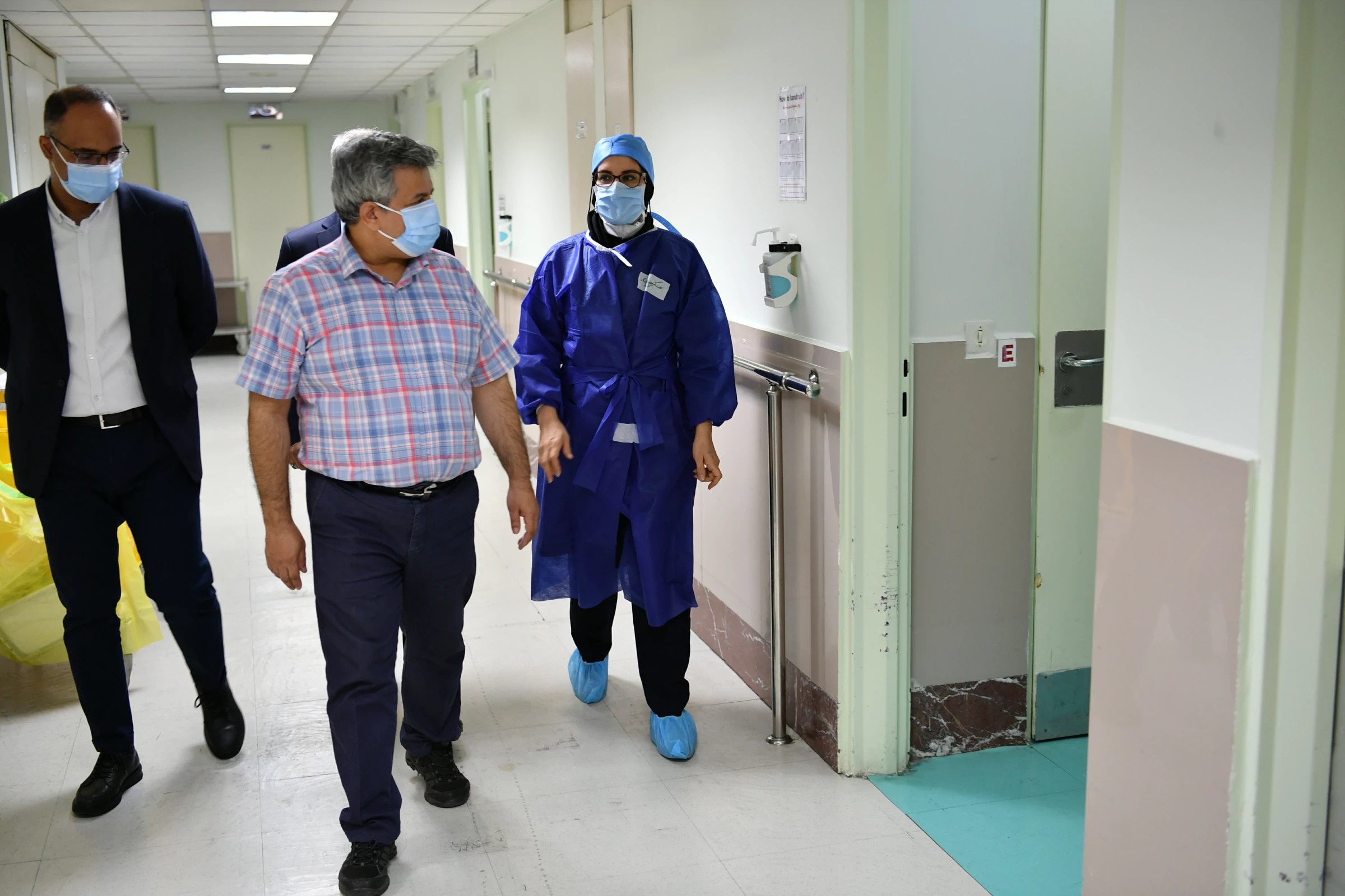 گزارش تصویری بازدید هیات مدیره از بیمارستان 10