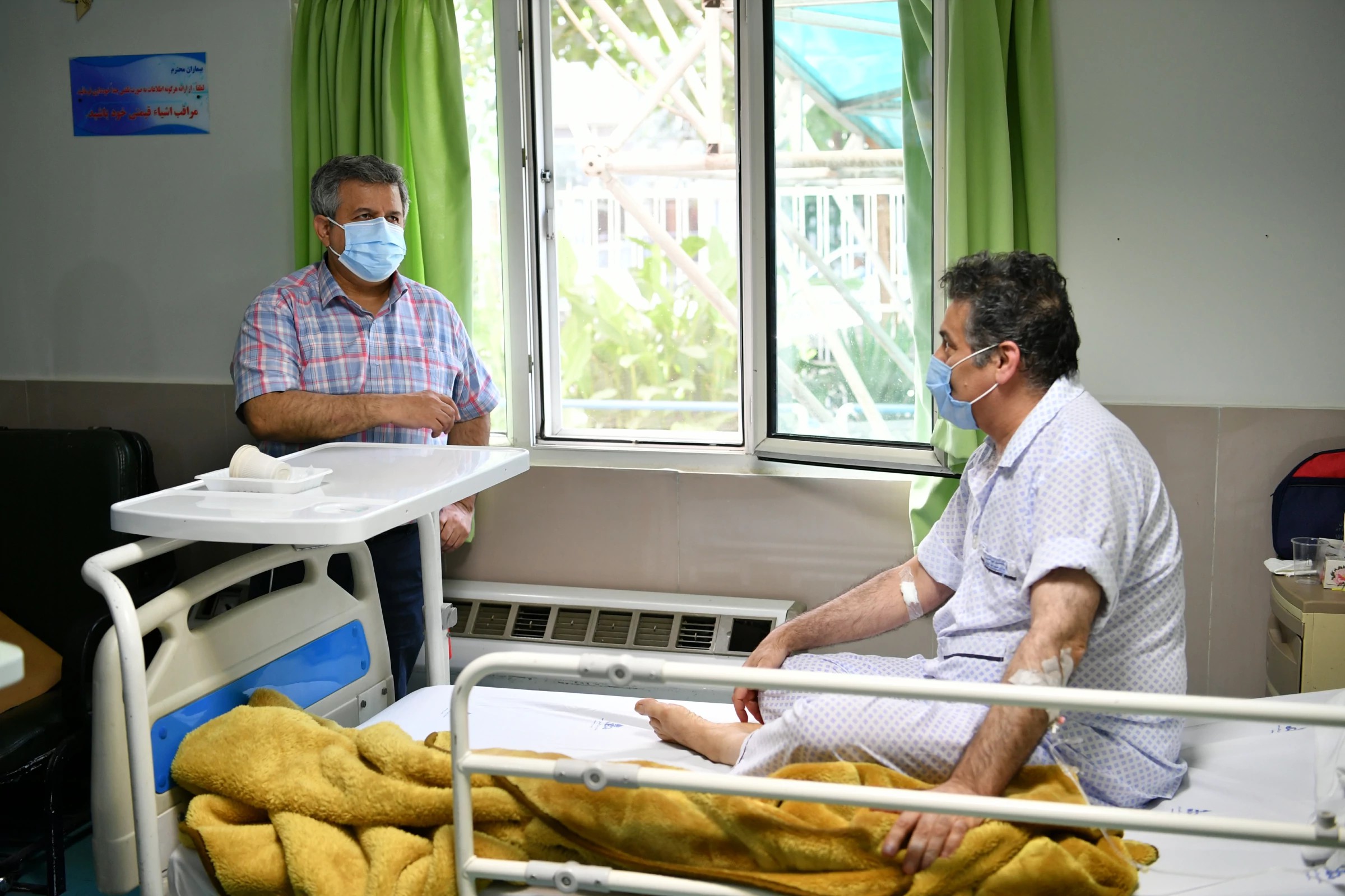 گزارش تصویری بازدید هیات مدیره از بیمارستان 13