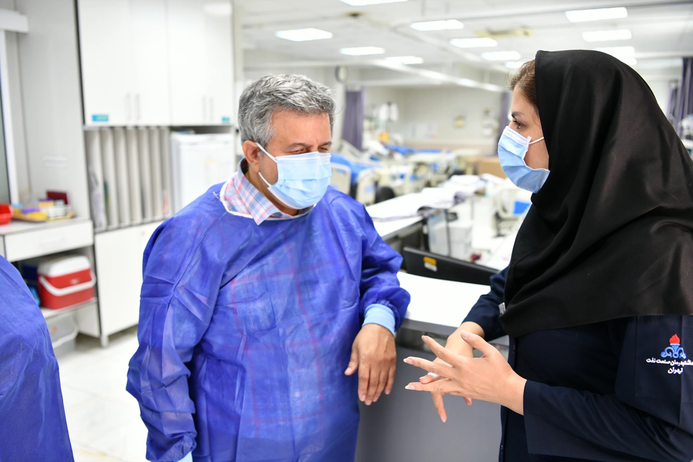 گزارش تصویری بازدید هیات مدیره از بیمارستان 16