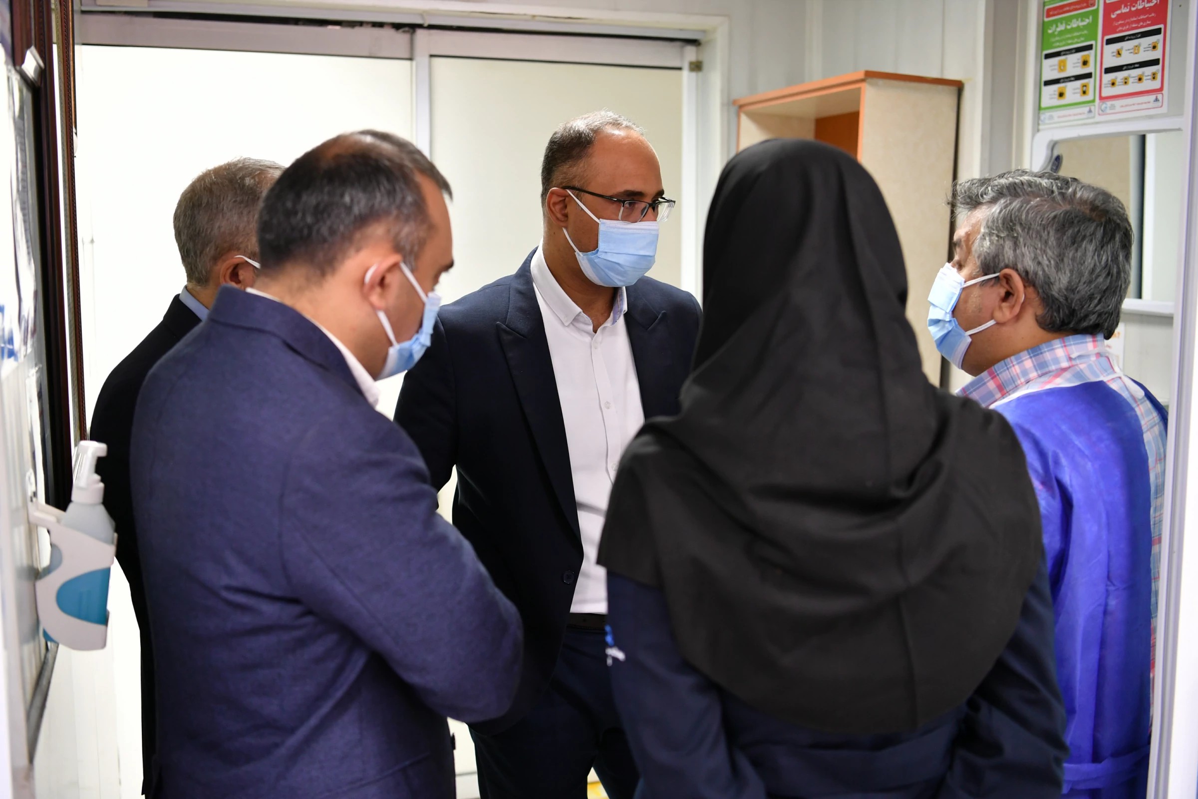 گزارش تصویری بازدید هیات مدیره از بیمارستان 18