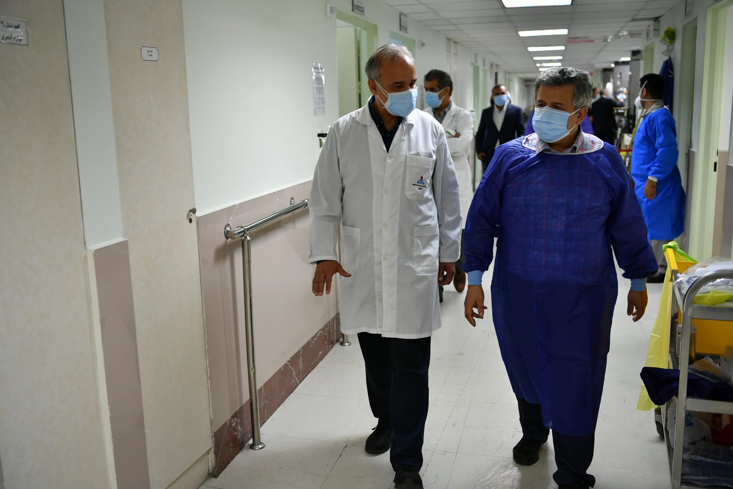 گزارش تصویری بازدید هیات مدیره از بیمارستان 20