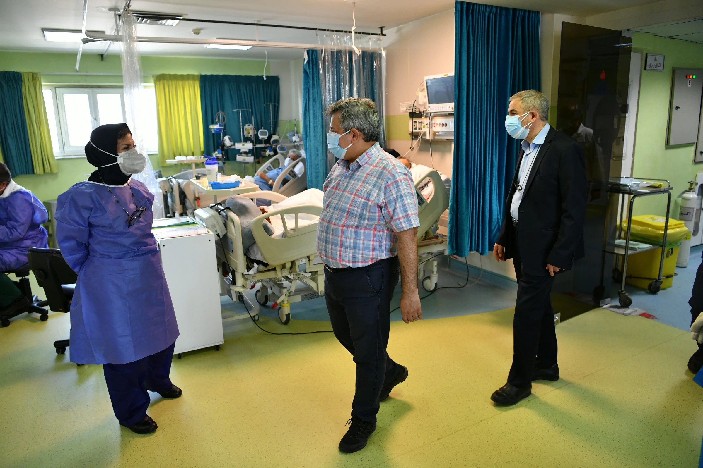 گزارش تصویری بازدید هیات مدیره از بیمارستان 28