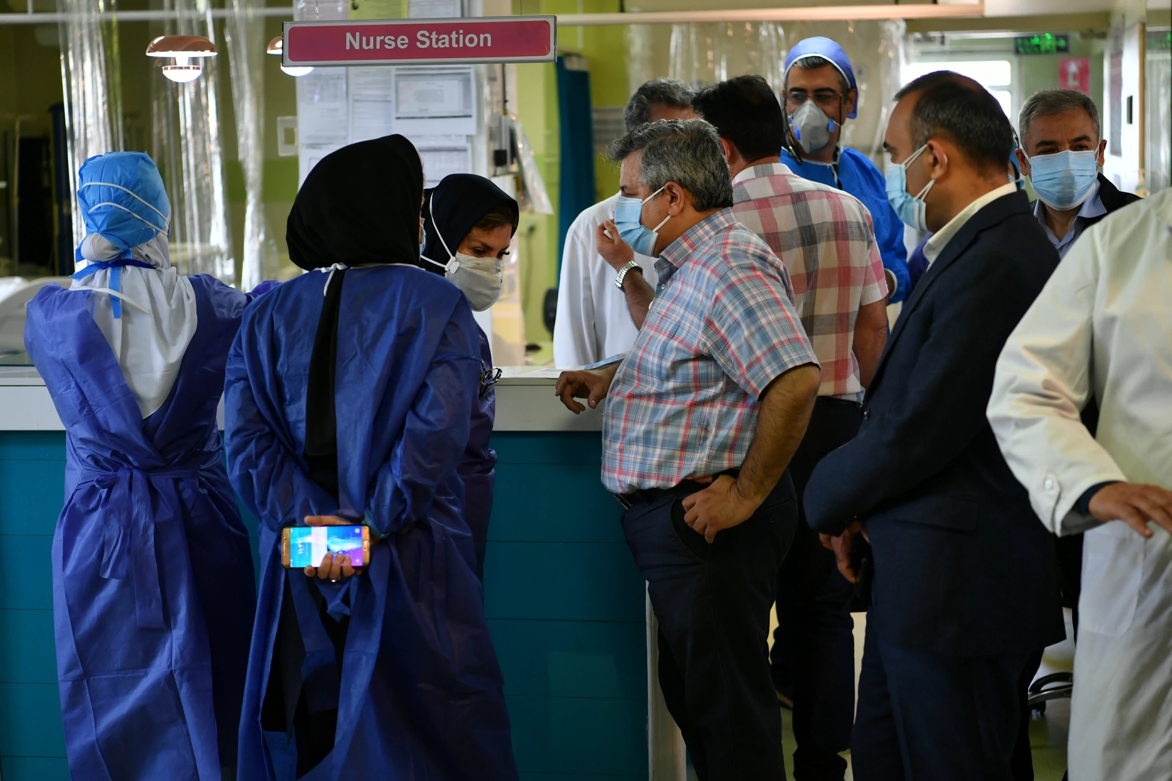 گزارش تصویری بازدید هیات مدیره از بیمارستان 34