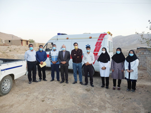 واکسیناسیون سیاری کووید19روستاهای تابعه شهرستان سرخس  7