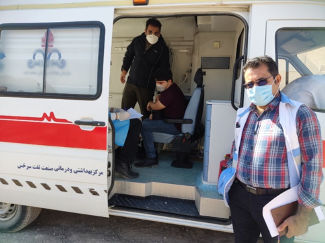 واکسیناسیون سیاری کووید19روستاهای تابعه شهرستان سرخس  8