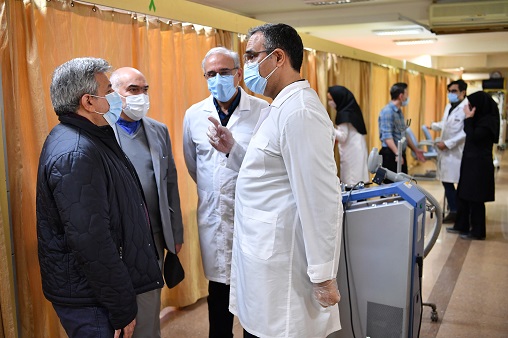 بخش فیزیوتراپی بیمارستان مرکزی نفت تهران  2