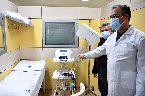 بخش فیزیوتراپی بیمارستان مرکزی نفت تهران  5