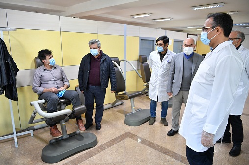 بخش فیزیوتراپی بیمارستان مرکزی نفت تهران  8