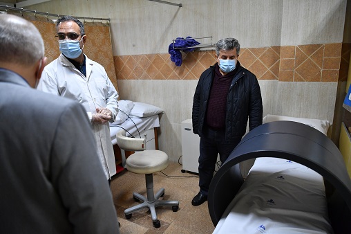 بخش فیزیوتراپی بیمارستان مرکزی نفت تهران  10