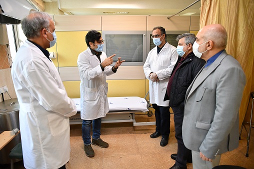 بخش فیزیوتراپی بیمارستان مرکزی نفت تهران  14