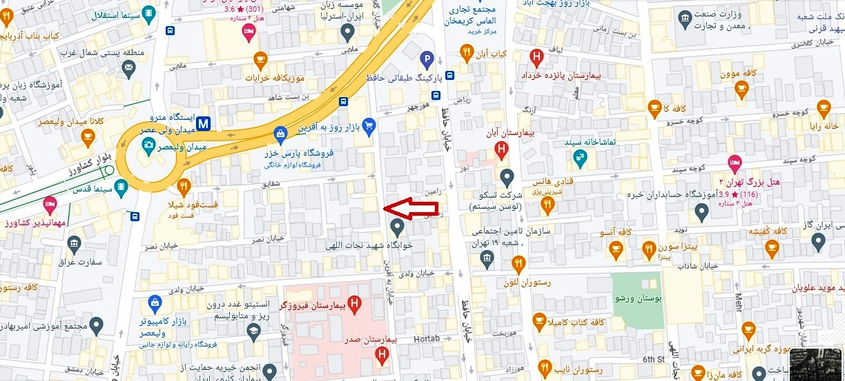 محل نمایش سازمان -2