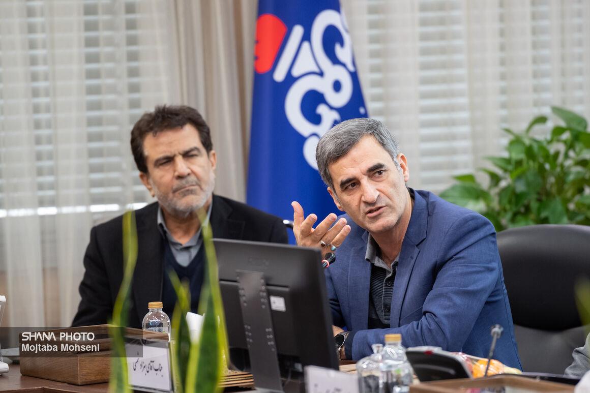 آیین تودیع و معارفه سید علی جزایری و سید عبدالمجید شجاع؛ مدیران عامل سازمان بهداشت و درمان صنعت نفت،  3