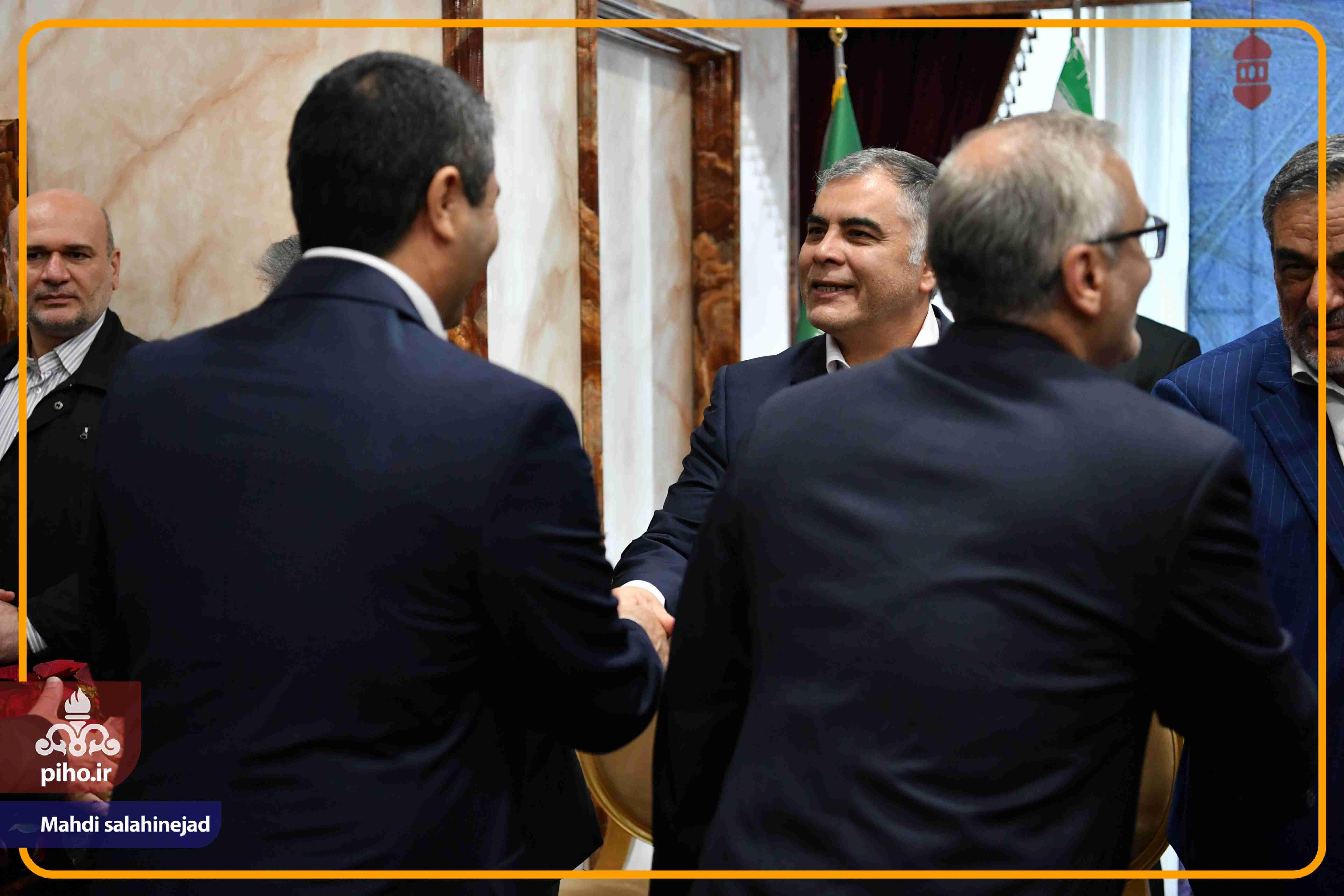 دیدار نوروزی محسن پاک‌نژاد 3