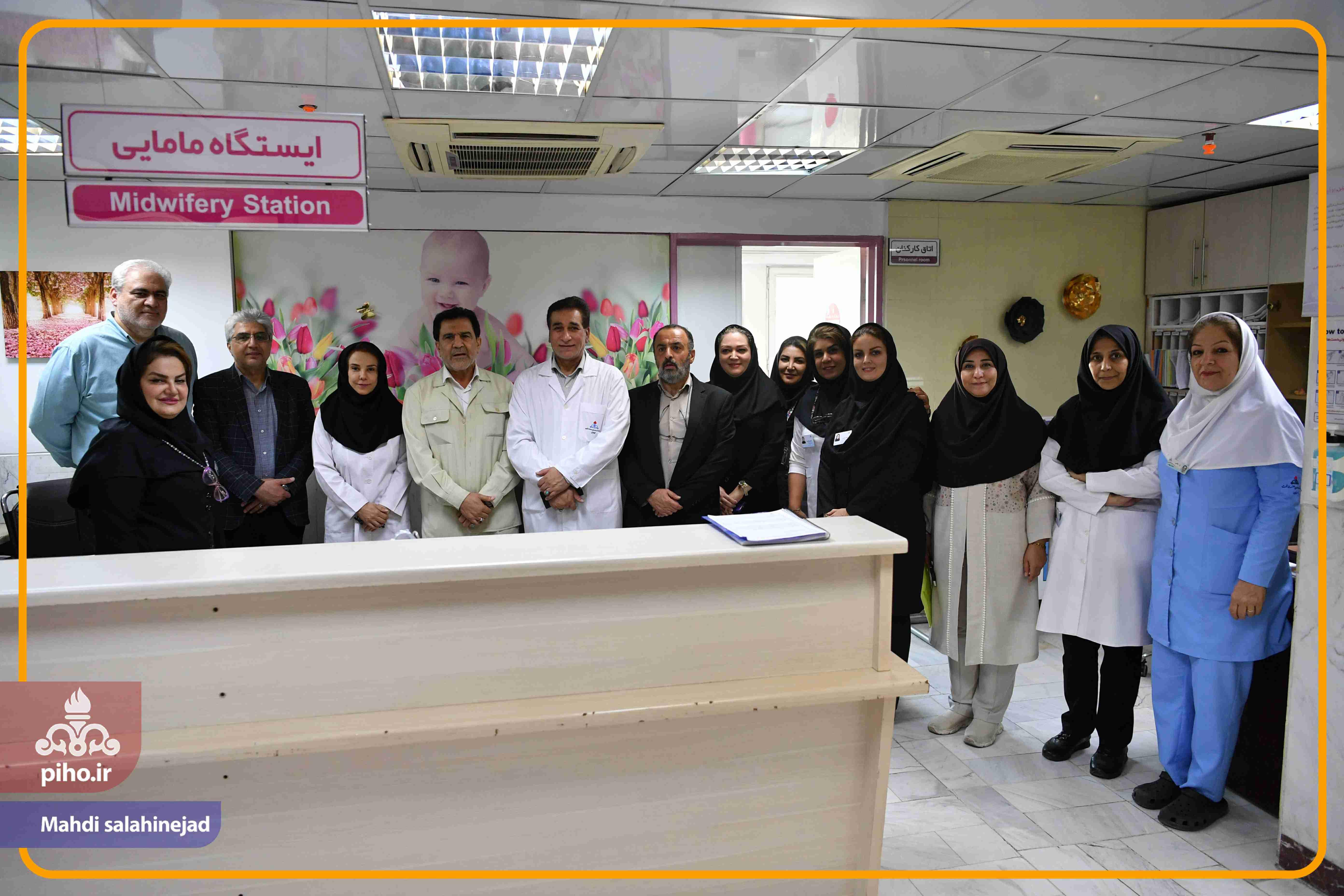 بازدید دکتر شجاع بیمارستان تهران 44