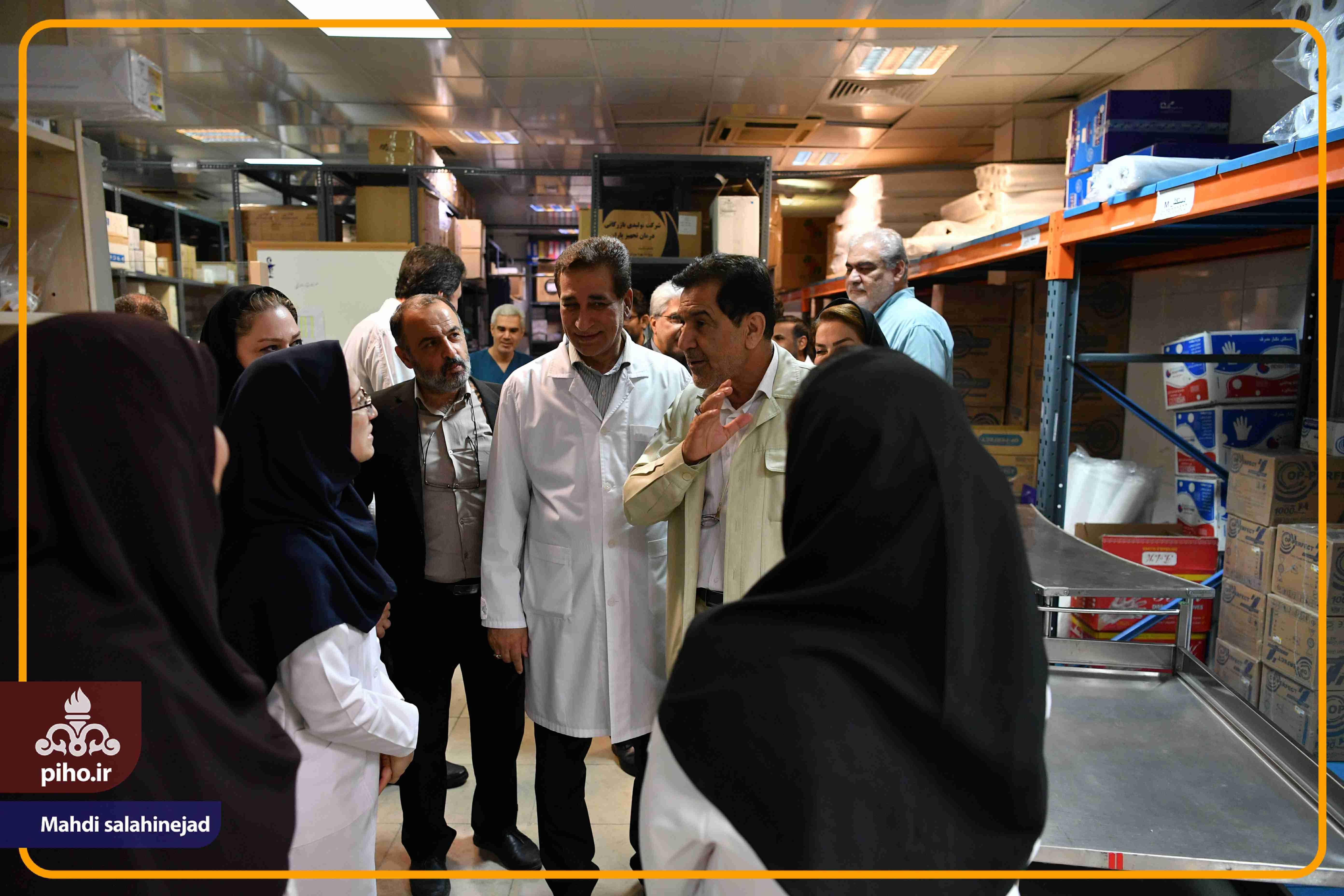 بازدید دکتر شجاع بیمارستان تهران 31