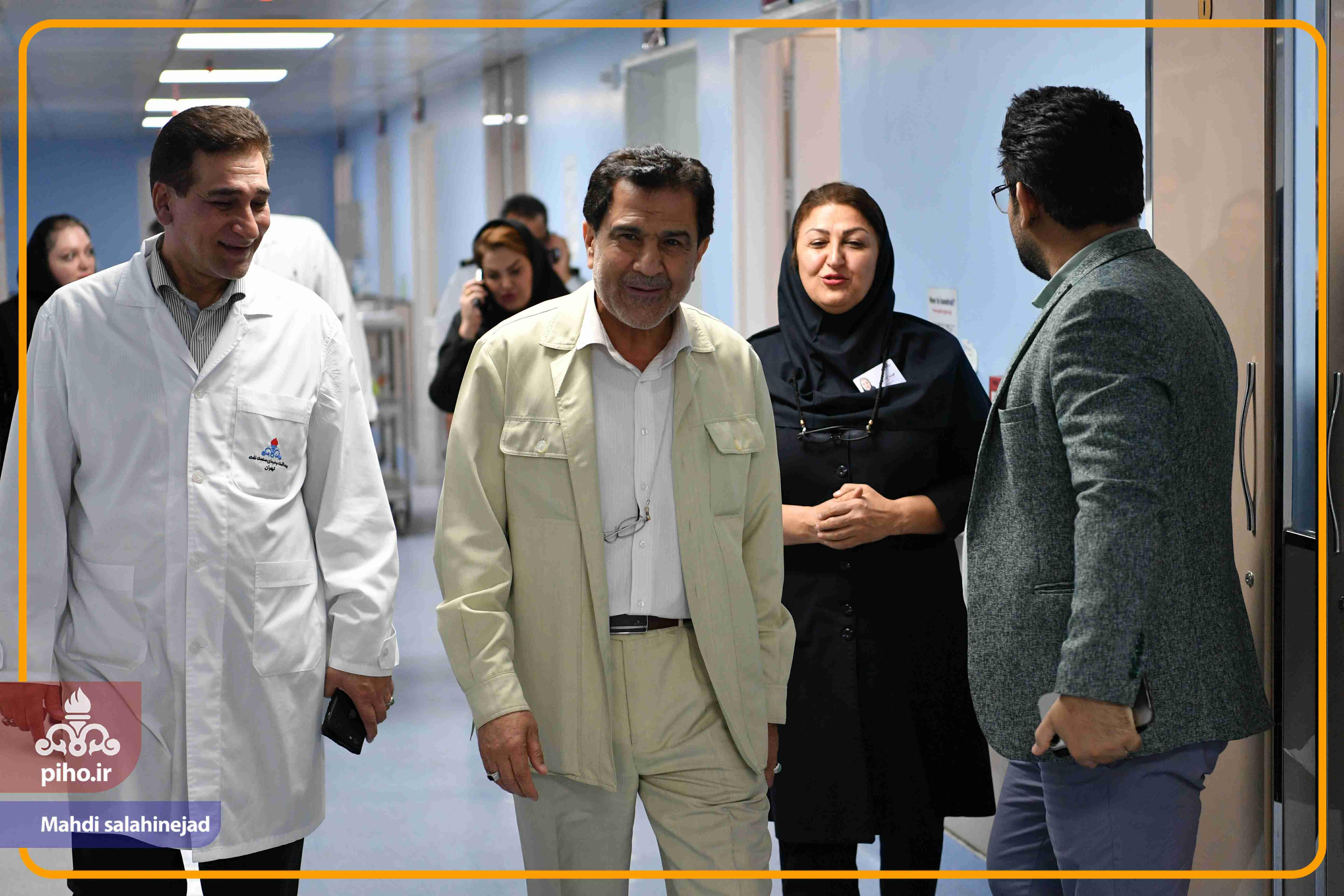 بازدید دکتر شجاع بیمارستان تهران 22