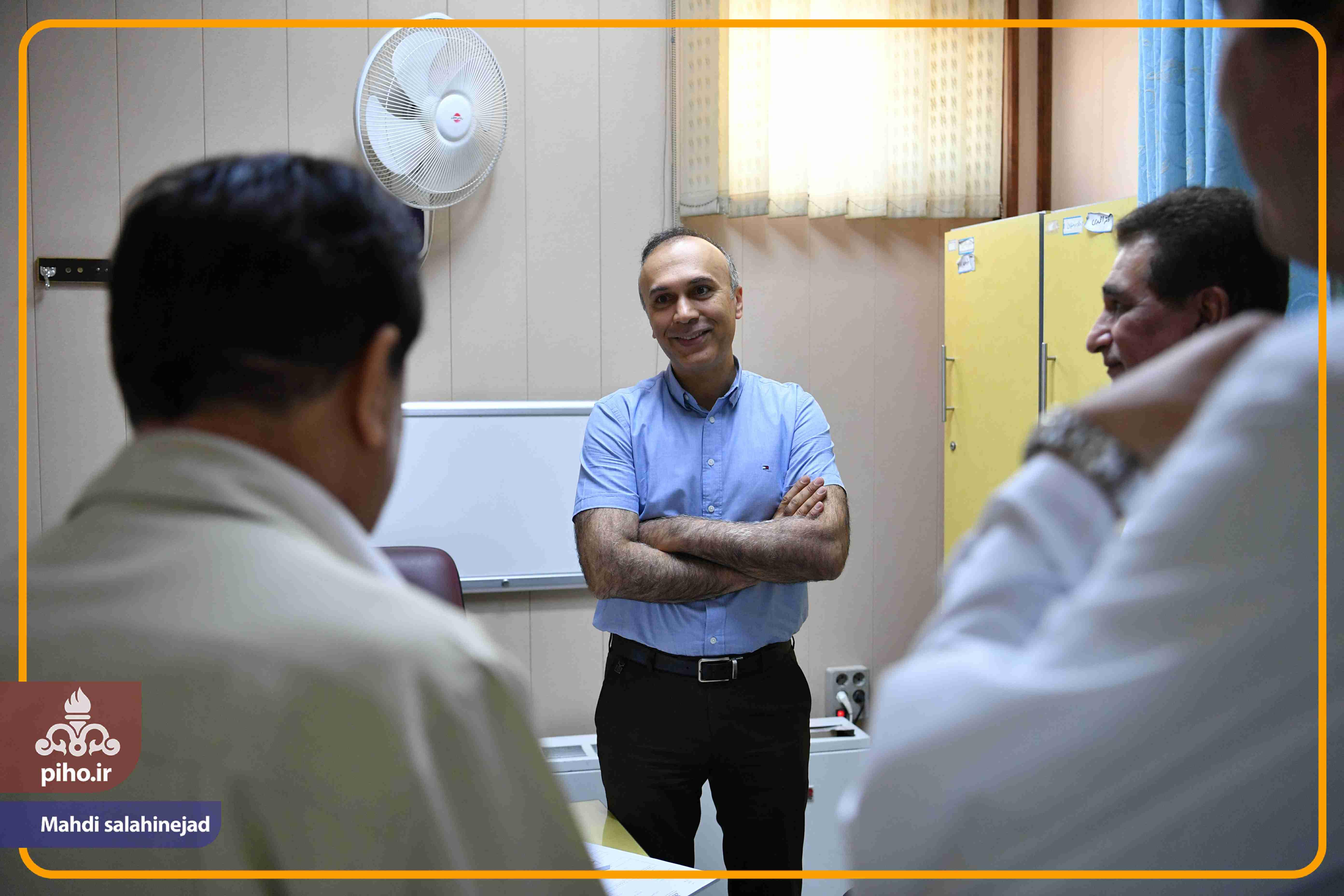 بازدید دکتر شجاع بیمارستان تهران 2