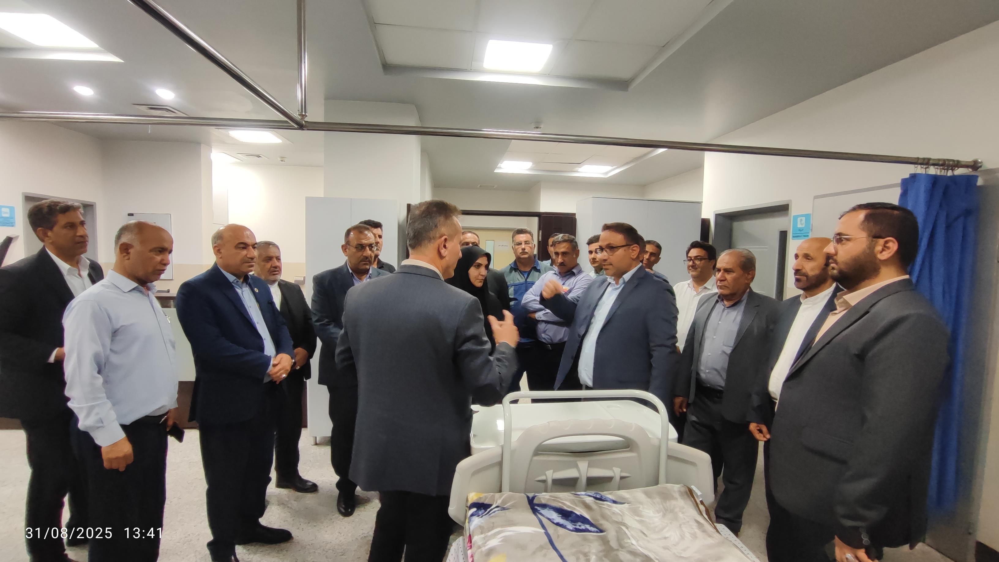 بخش مراقبت های ویژه (ICU) بیمارستان صنعت نفت آغاجاری  3